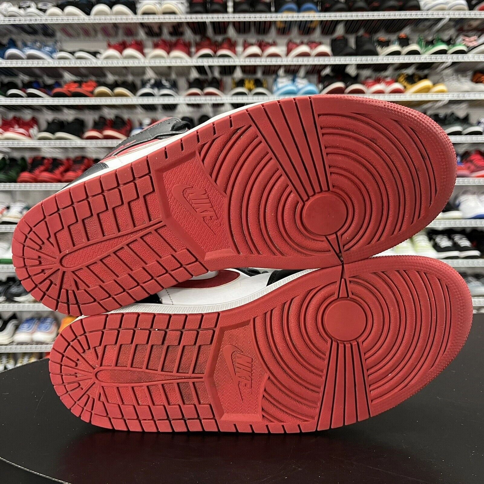 Nike Air Jordan 1 Mid Gym Red Black White 2023 554724-122 Men's Size 10.5 Best Asics Running Shoes For Supination