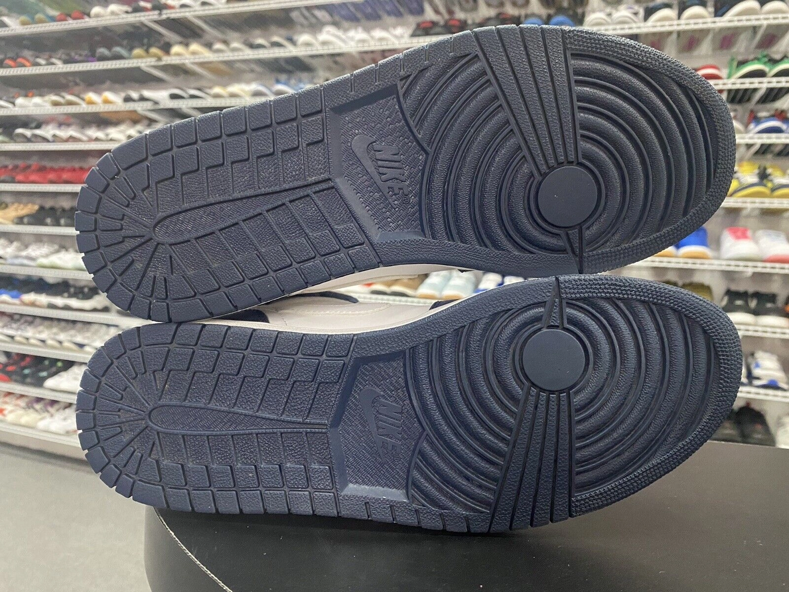 Best Asics Table Tennis Shoes Nike Air Jordan 1 Phat Obsidian Navy Blue 364770-104 Size 10.5