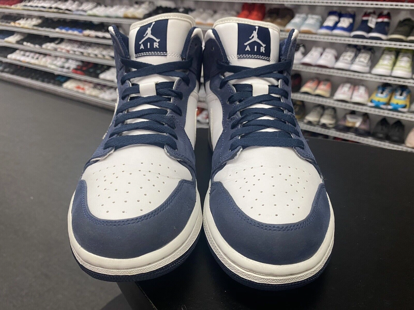 Asics Free Shoes Nike Air Jordan 1 Phat Obsidian Navy Blue 364770-104 Size 10.5