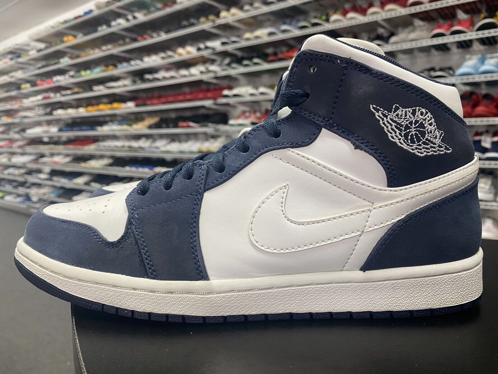 Nike Air Jordan 1 Phat Obsidian Navy Blue 364770-104 Size 10.5 Asics Endurant Running Shoes