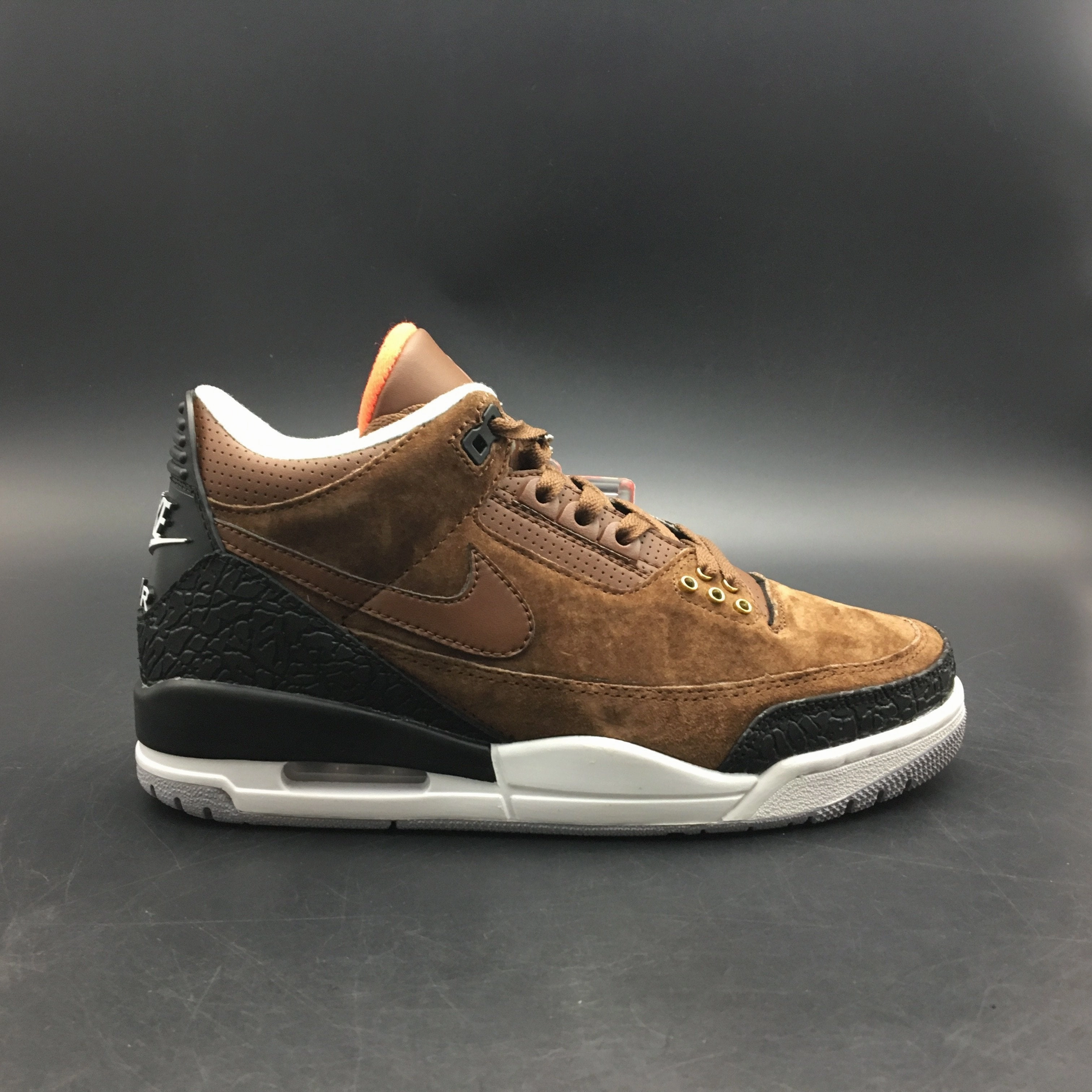 Nike Air Jordan 4 Retro Brown White Black  Men Shoes Sale Size US 7-13 Asics Gt 2000 10 Running Shoes Reviews