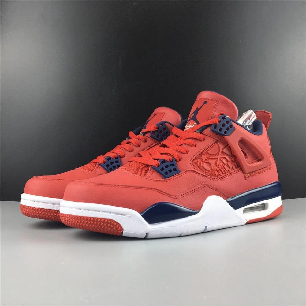 Nike Air Jordan 4 Retro FIBA Gym Red Men Shoes Sale Size US 7-13 Asics Shoes Wholesale