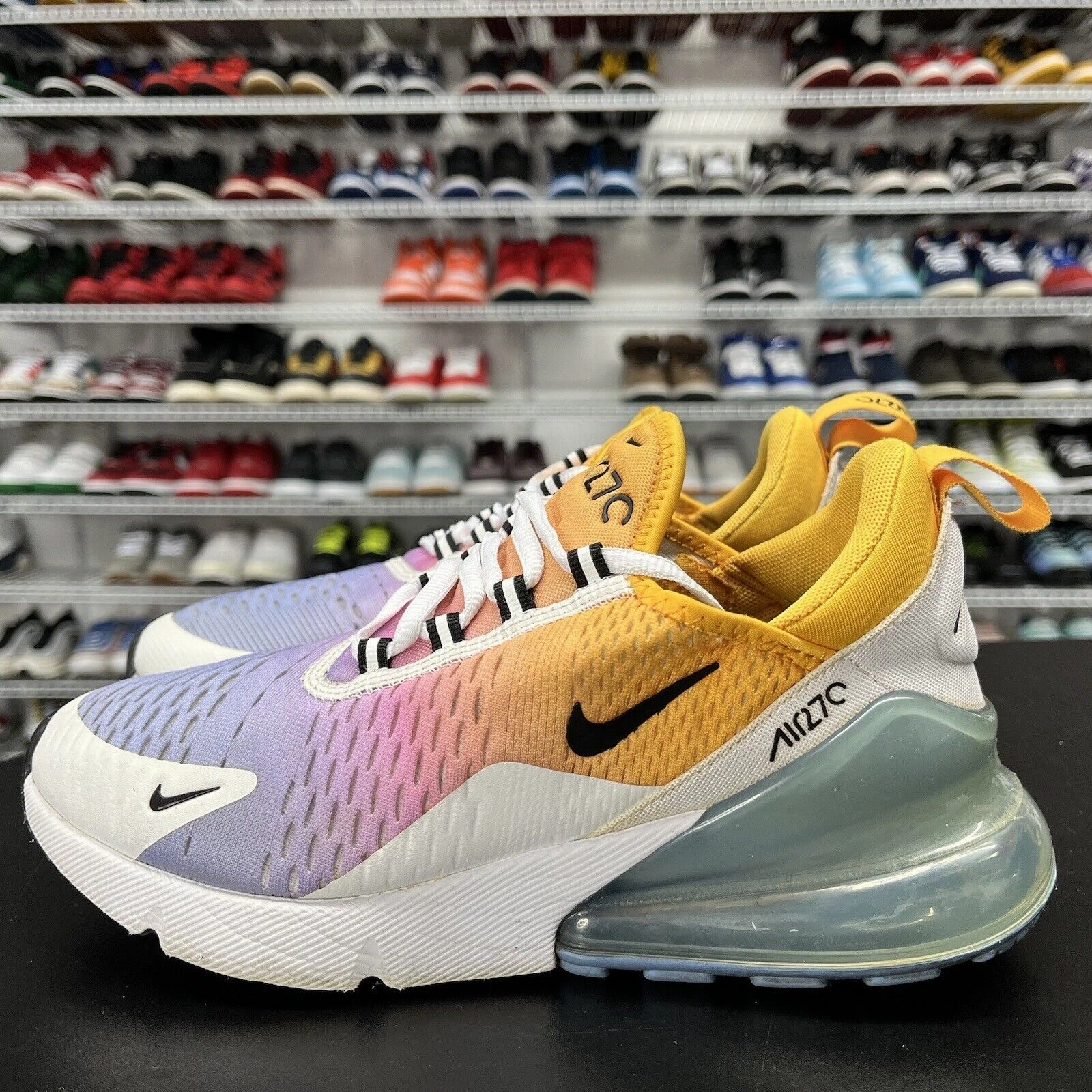 Asics Dynablast Shoes Nike Air Max 270 University Gold 2019 AH6789-702 Size 7.5