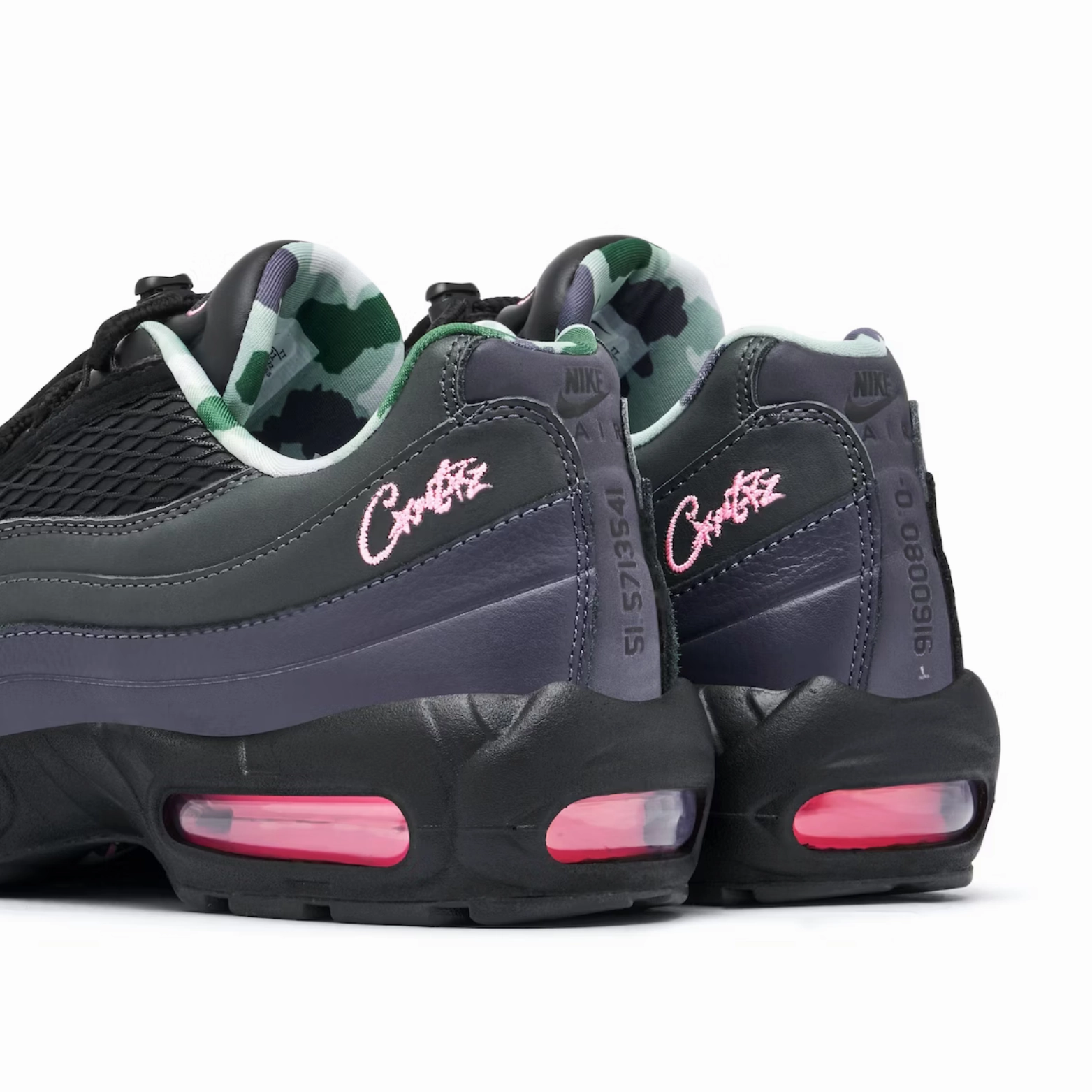 Nike Air Max 95 SP Corteiz Pink Beam UK 8.5 - In Stock Asics Endurant Running Shoes