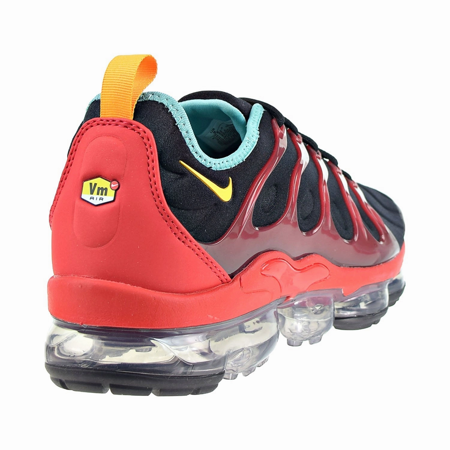 Nike Air Vapormax Plus Men's Shoes Black-University Gold-University Red Ryka Shoes Vs Asics