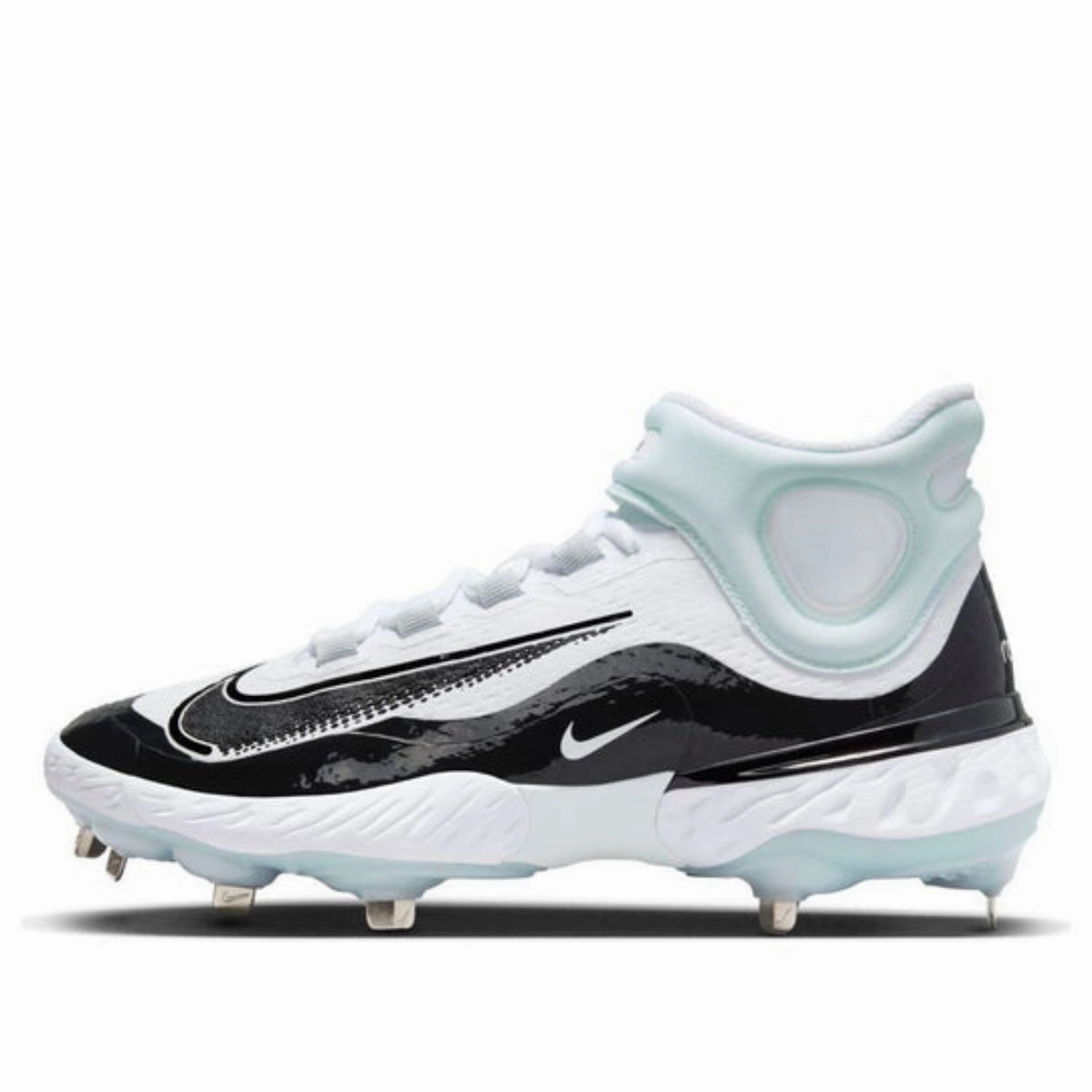 Vintage Asics Shoes Nike Alpha Huarache Elite 4 Mid White Black - (FD2744-101)