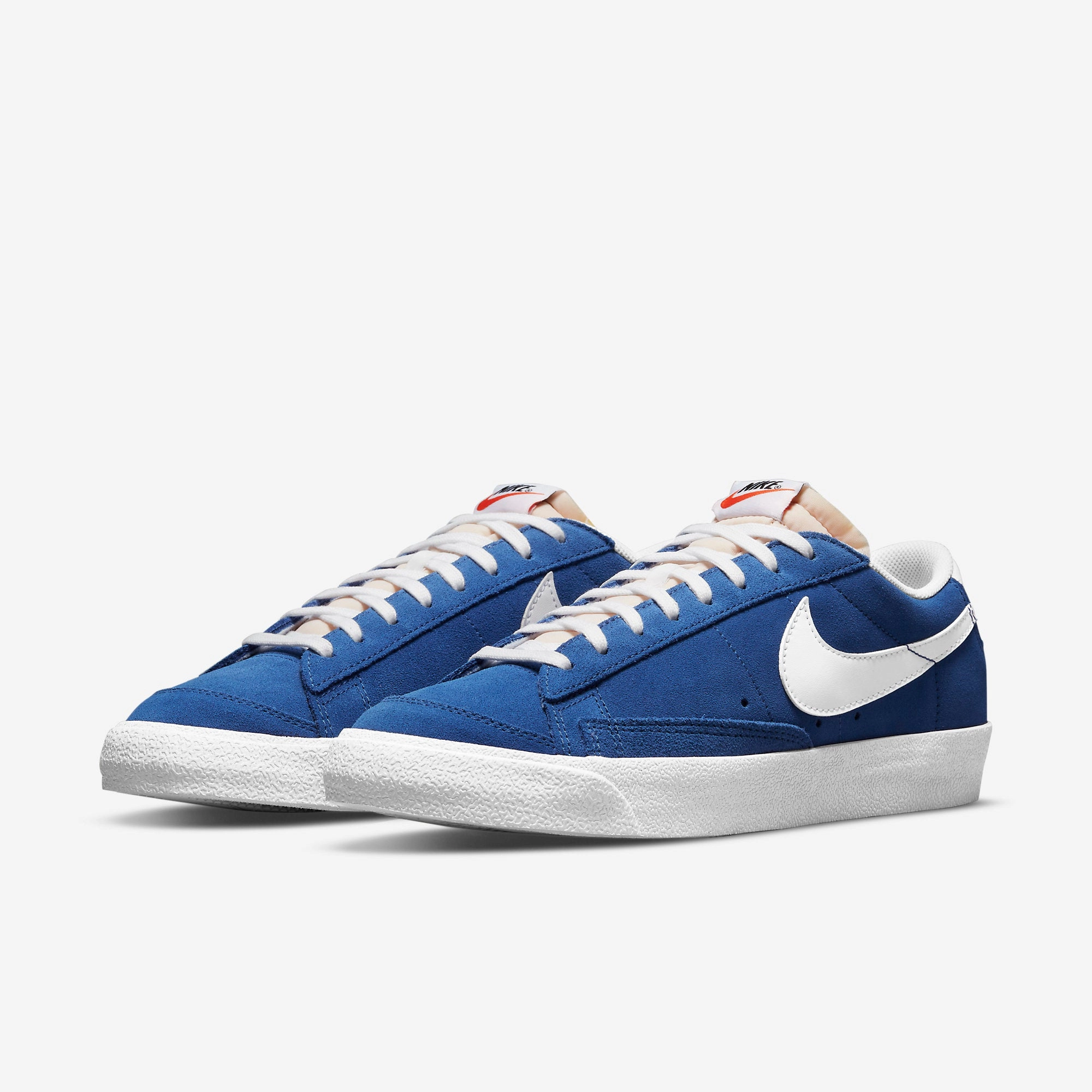 Asics Shoes Ortholite Nike Blazer Low 77 Suede DA7254-401 Tm Royal/White-Tm Royal-White (In Store Pickup Only)