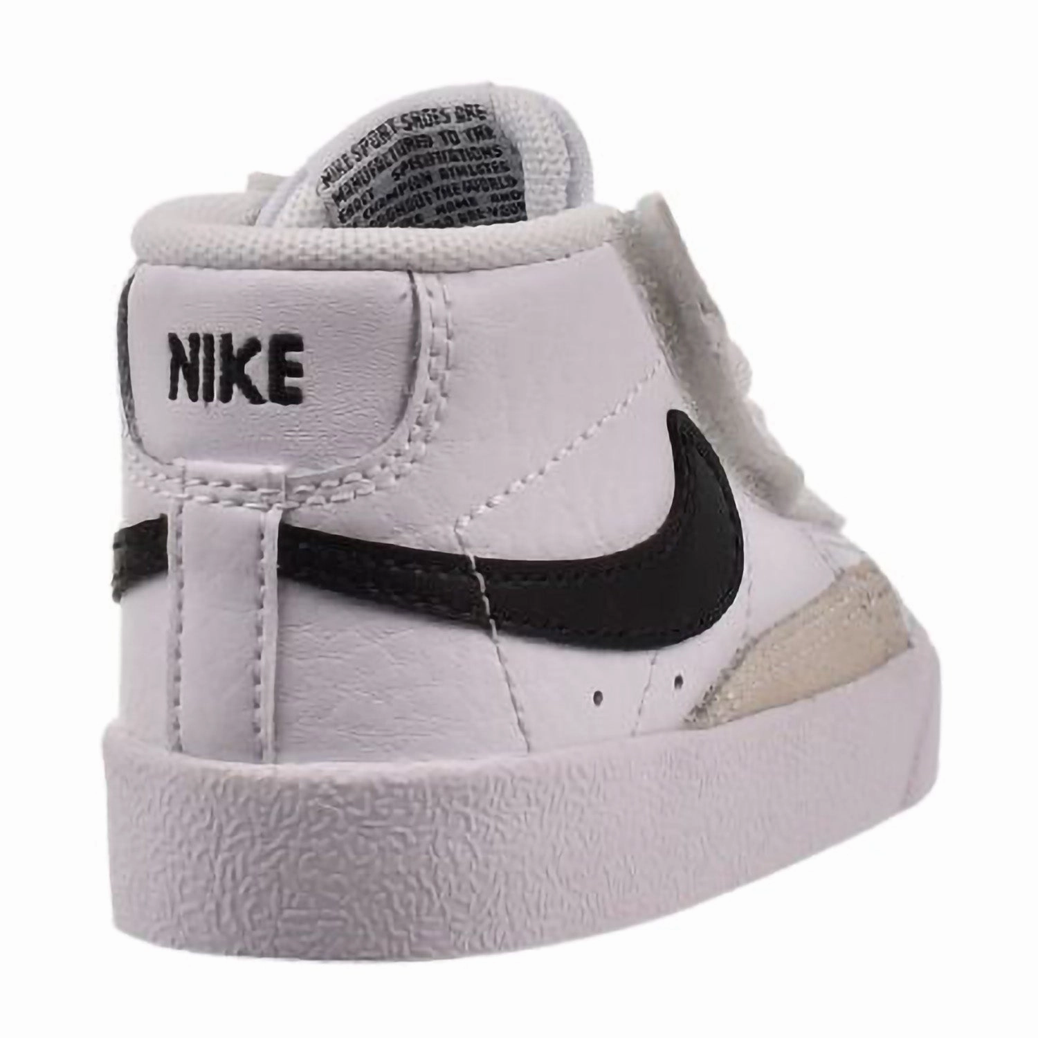 Best Asic Shoes For Supination Nike Blazer Mid 77 (TD) Toddler Shoes White-Black