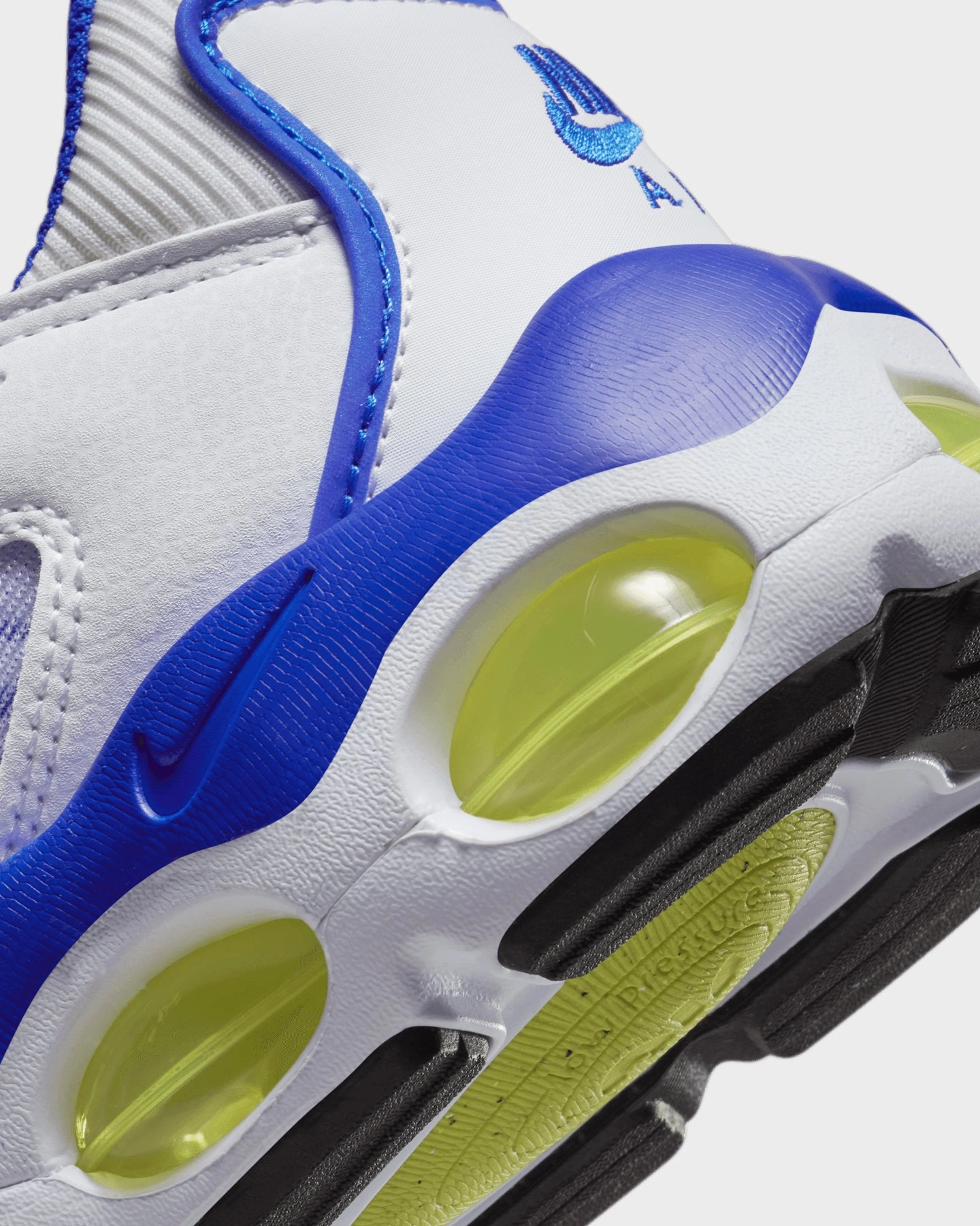 Nike Kids' Air Max TW (GS) "Racer Blue" White/Speed Yellow/Blue Asics Skateboarding Japan Pro Skate Shoes