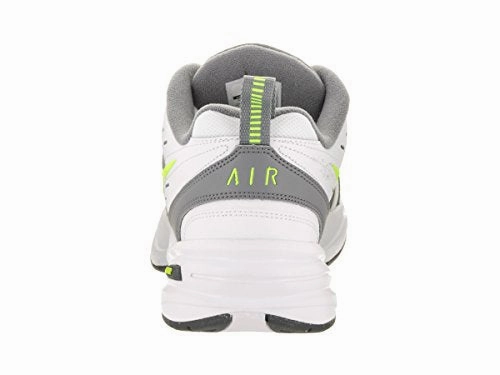 Nike Men's Air Monarch IV White/White/Cool Grey/Volt Training Shoe 7 Men US Asics Gt-1000 9 Running Shoes
