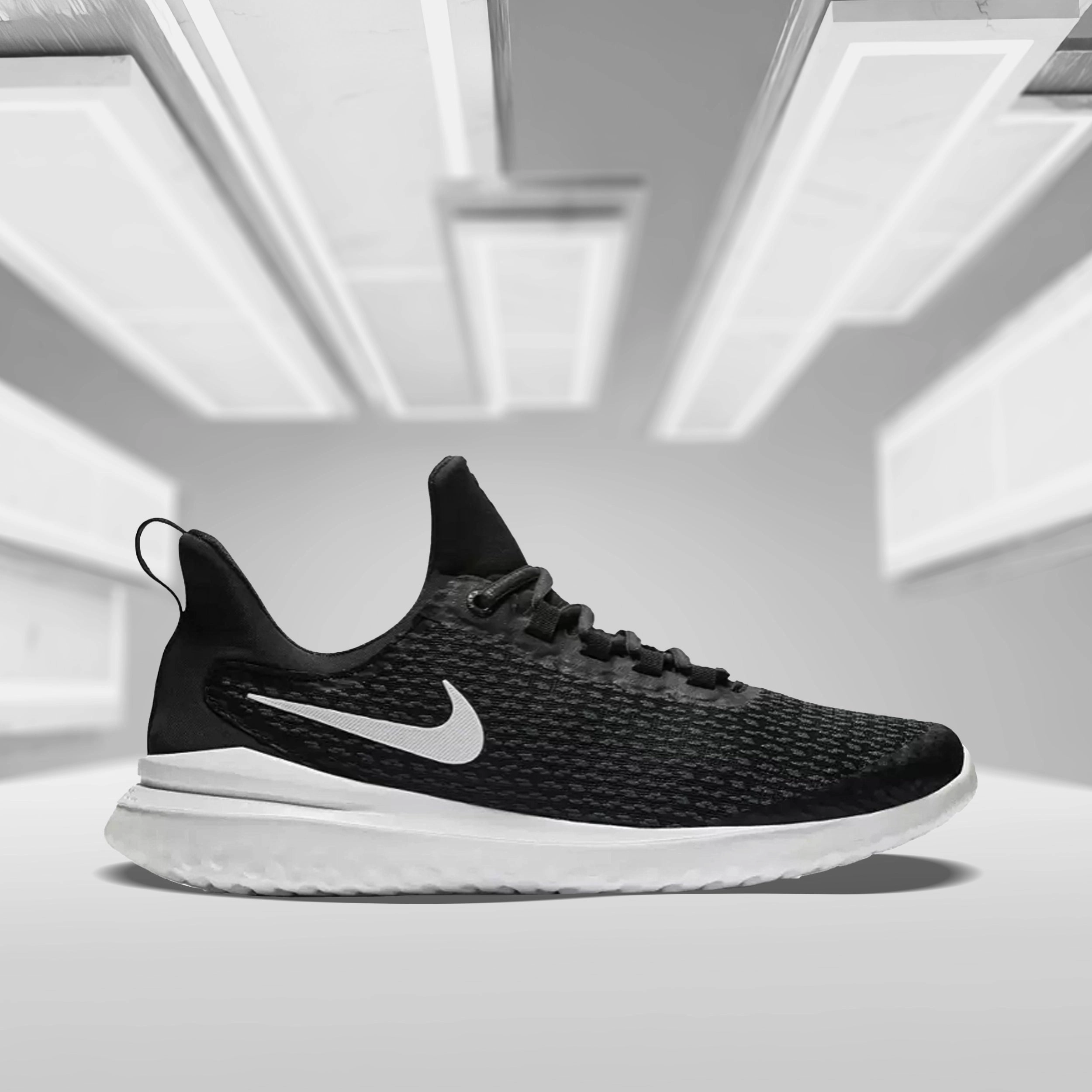 Nike Men's Renew Rival Black White Running Shoes AA7400-001 Jordan Burroughs Wrestling Shoes Asics