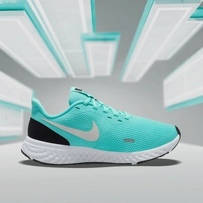 Nike Men's Revolution Running Shoes (BQ3207-301) Asics Low Drop Running Shoes