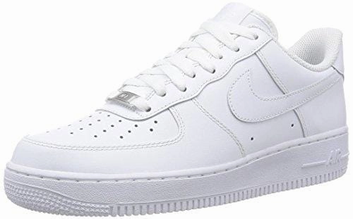 Nike Mens Air Force 1 Low 07 Basketball Shoe White/White 11 Asics Nimbus Shoes Sale