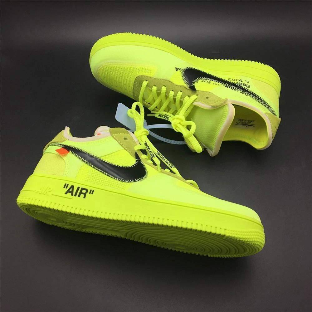 Nike OFF-WHITE VOLT X AIR FORCE 1 Shoes Basketball Men Size US 7-13 Asics Shoes Gt 1000 6