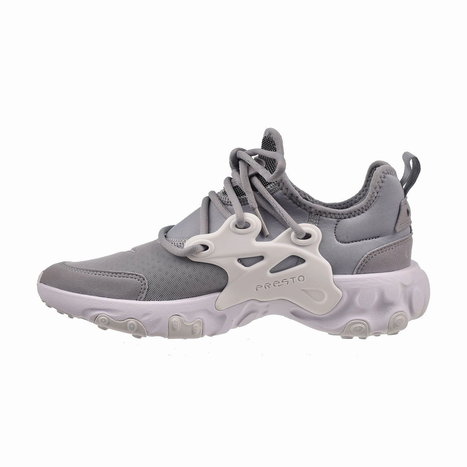 Nike React Presto (GS) Big Kids' Shoes Wolf Grey Asics Gel Lyte V Running Shoes