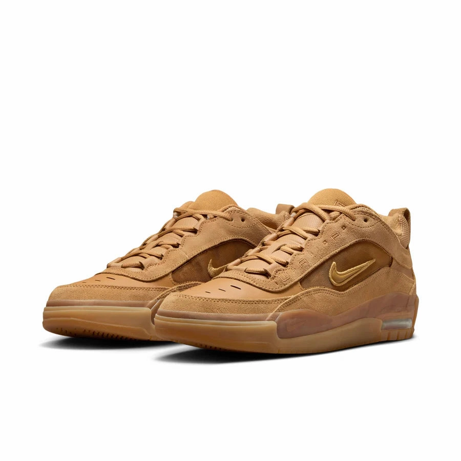 Nike SB Air Max Ishod (Flax/Flax/Safety Orange/Wheat) Asics Carbon Plate Running Shoes