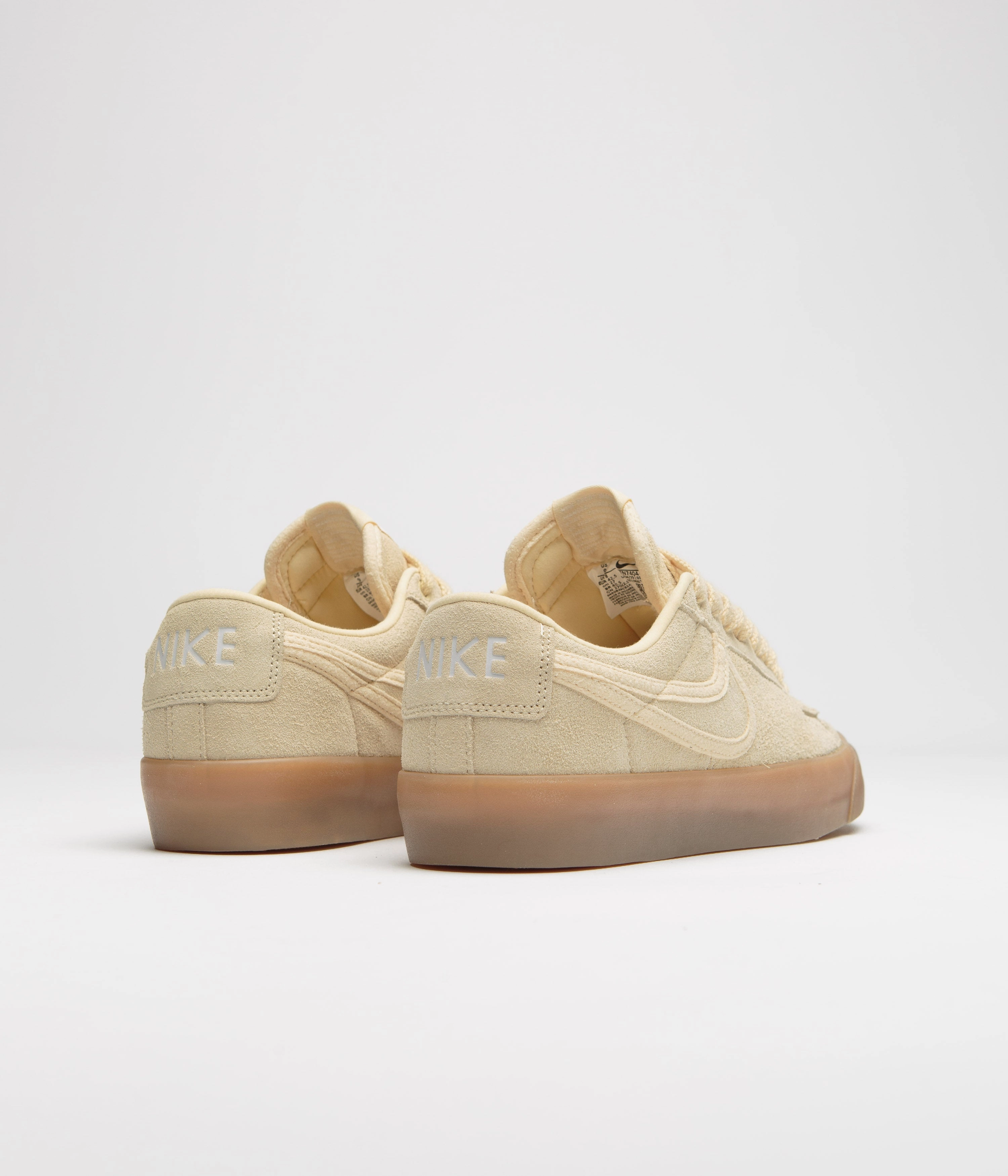 Asics Running Shoes Store Nike SB Blazer Low Pro GT Premium Shoes - Pale Vanilla / Pale Vanilla - Pale Vanilla