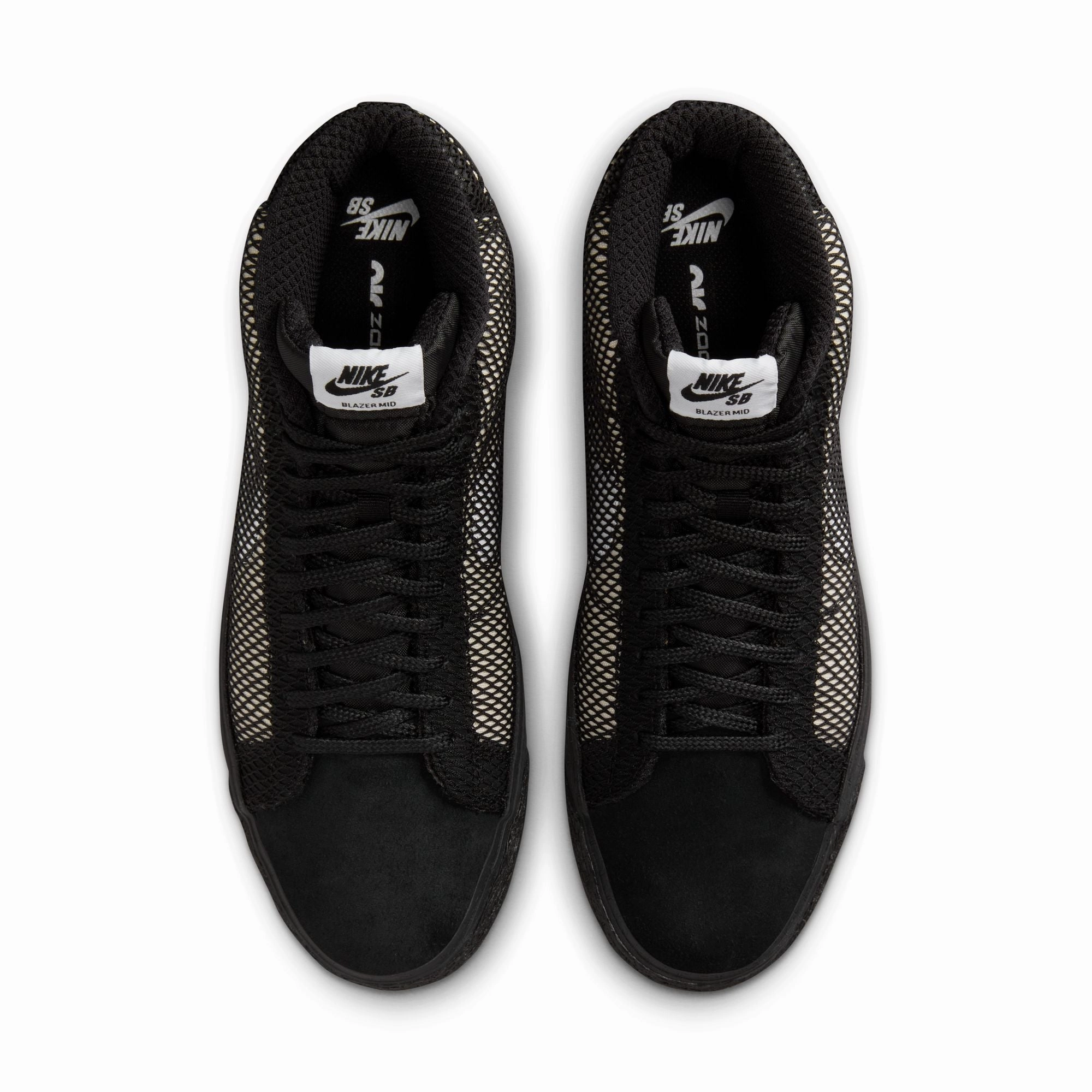 Nike SB Blazer Mid Premium Shoes - White/Black-White-Black Asics Shoes Overpronators