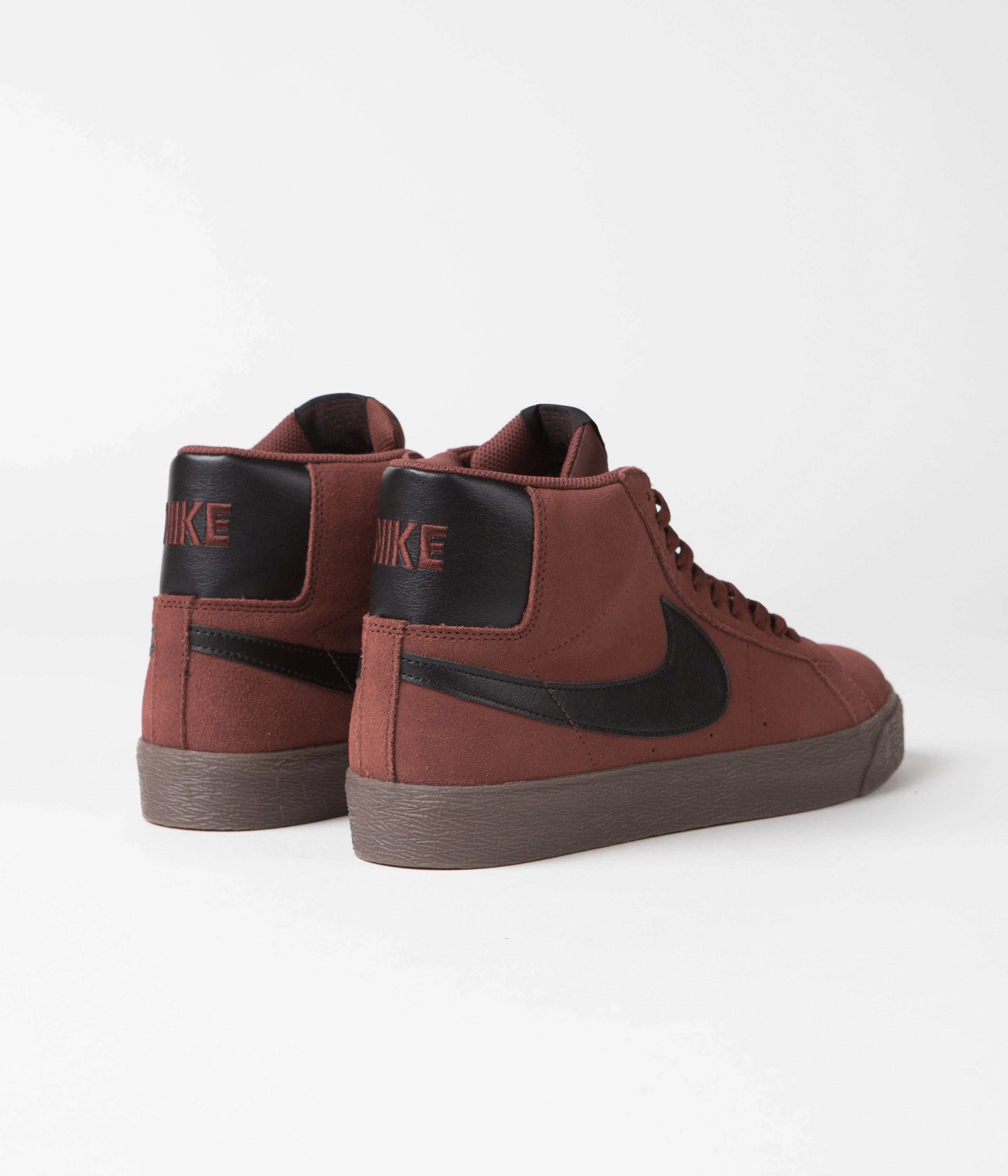 Nike SB Blazer Mid Shoes - Oxen Brown / Black - Oxen Brown Asics Shoes New Zealand