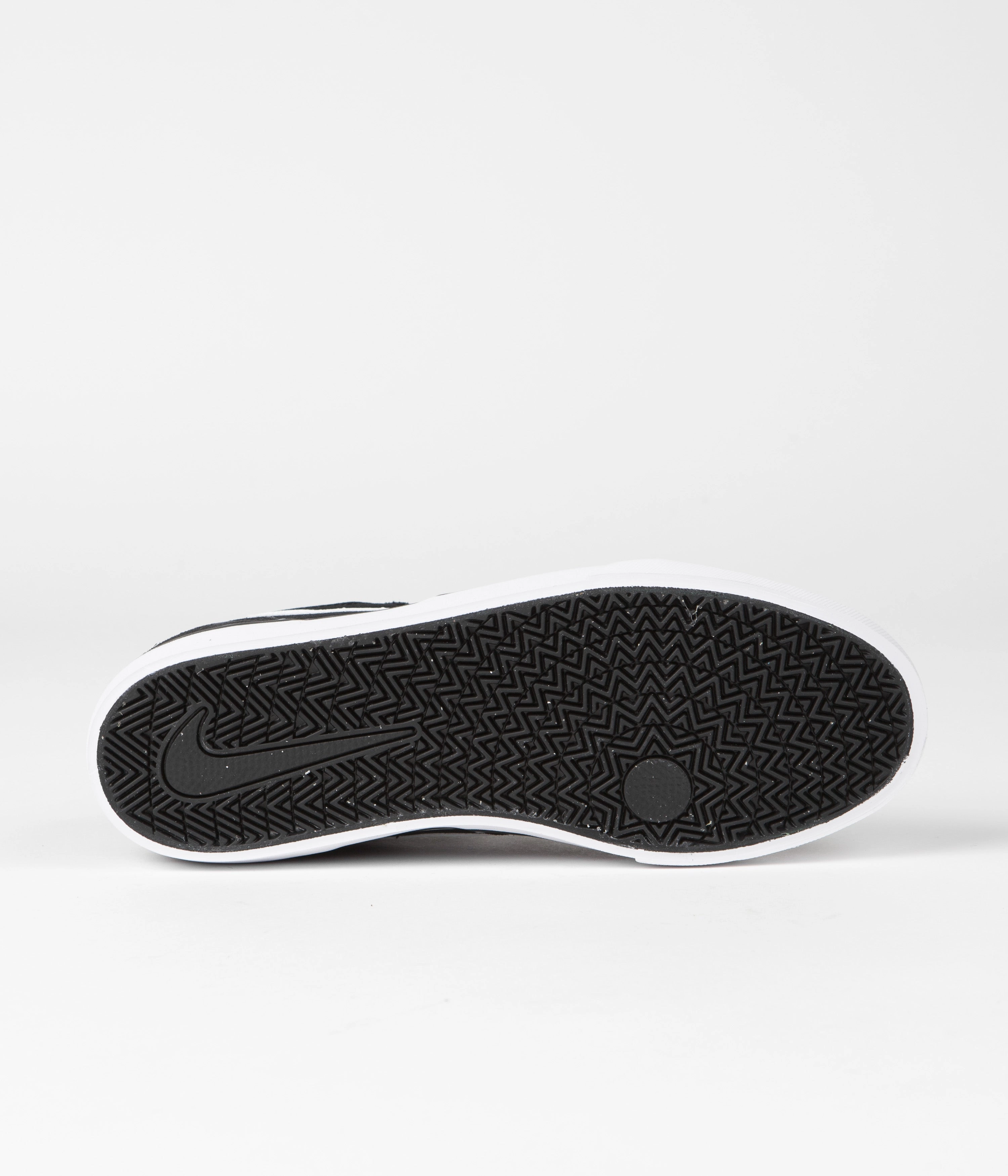 Japanese Asics Shoes Nike SB Chron 2 Shoes - Black / White - Black - Sail