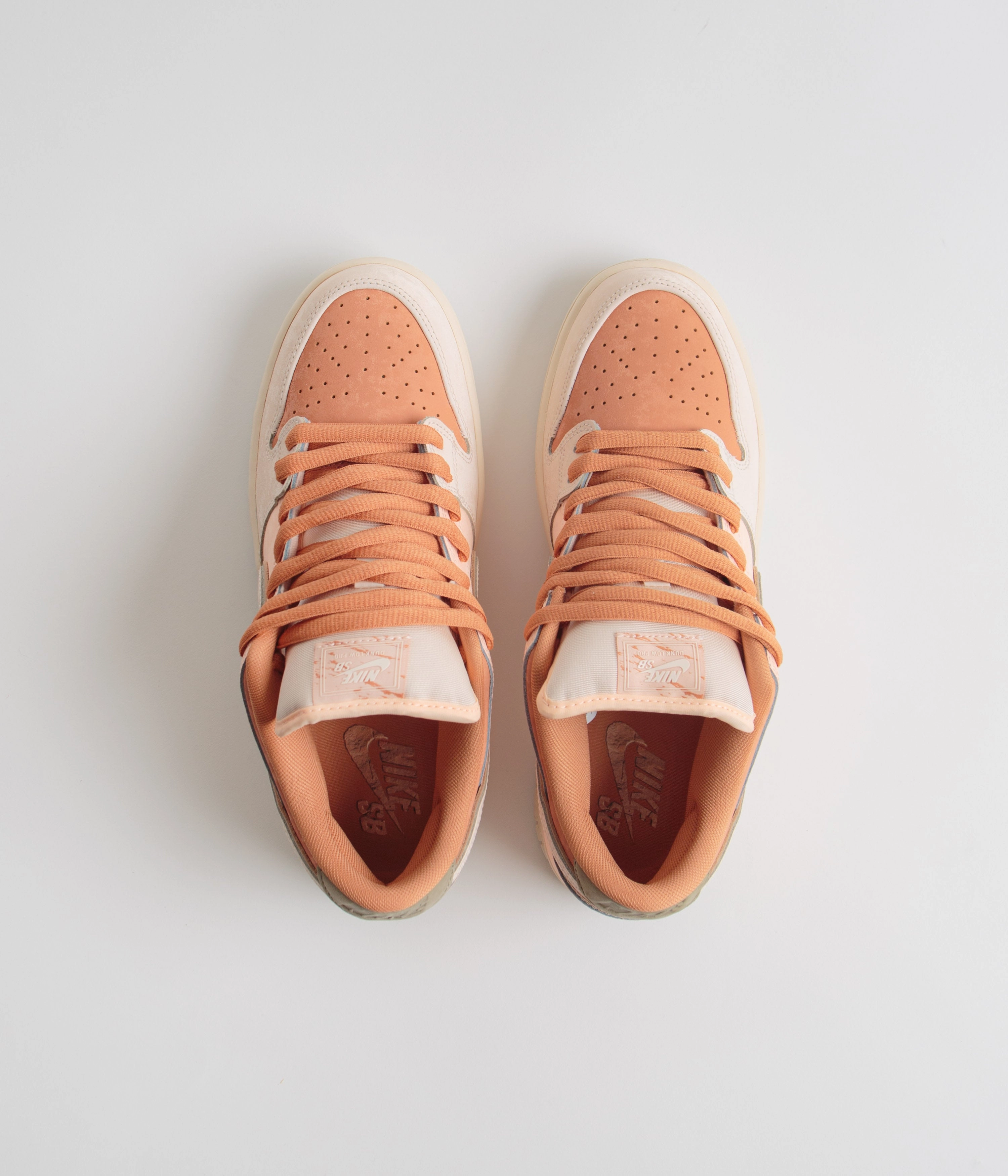 Nike SB Dunk Low Pro Premium 'Trocadero Gardens' Shoes - Amber Brown / Guava Ice - Crimson Tint - Hemp Asics Hard Court Tennis Shoes