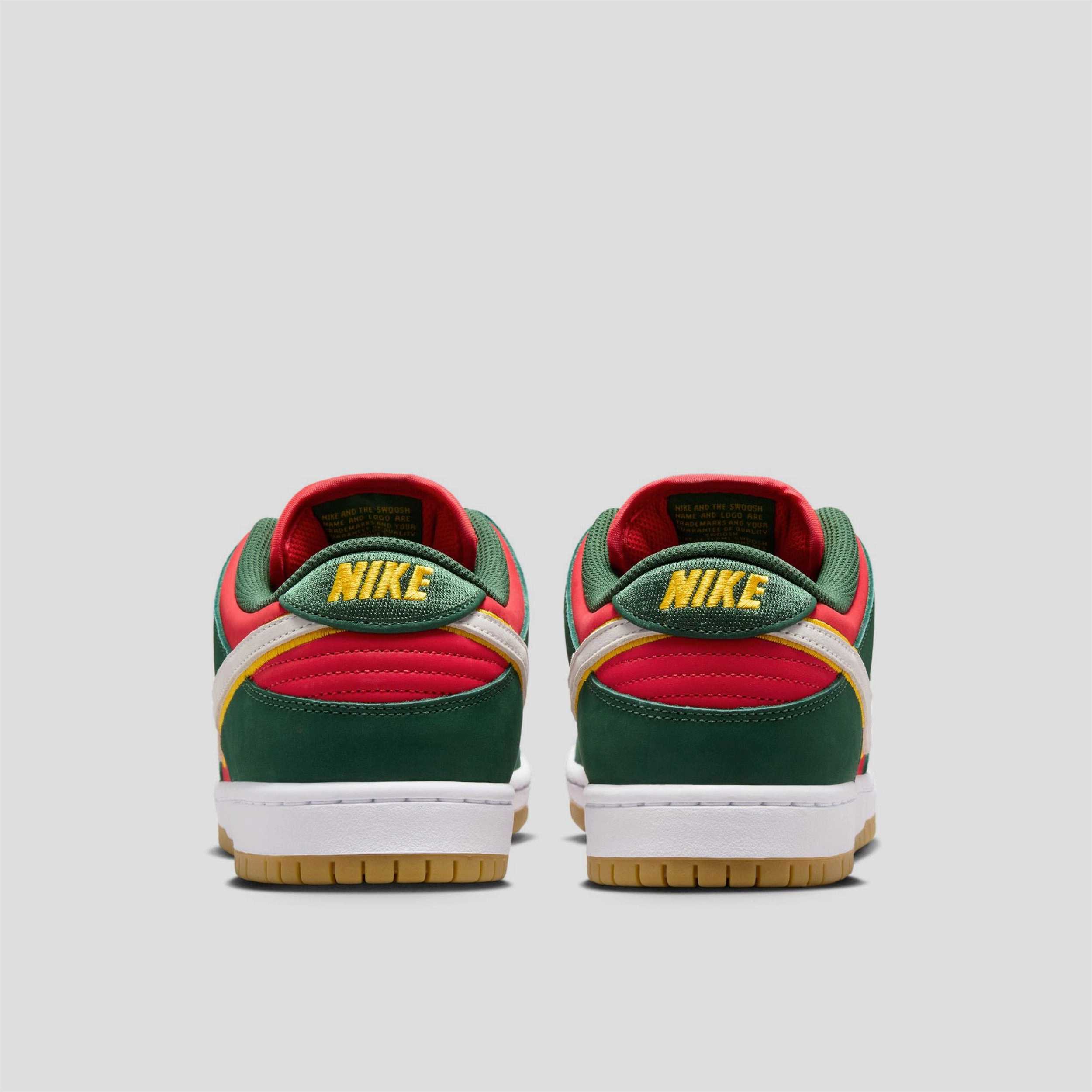 Nike SB Dunk Low Pro Skate Shoes Fir White / University Gold / Fire Red Best Shoes For Standing All Day