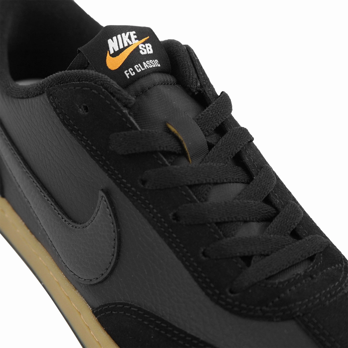 Asics Running Shoes Supination Nike SB FC Classic Shoes - Black / Anthracite - Black - Vivid Orange