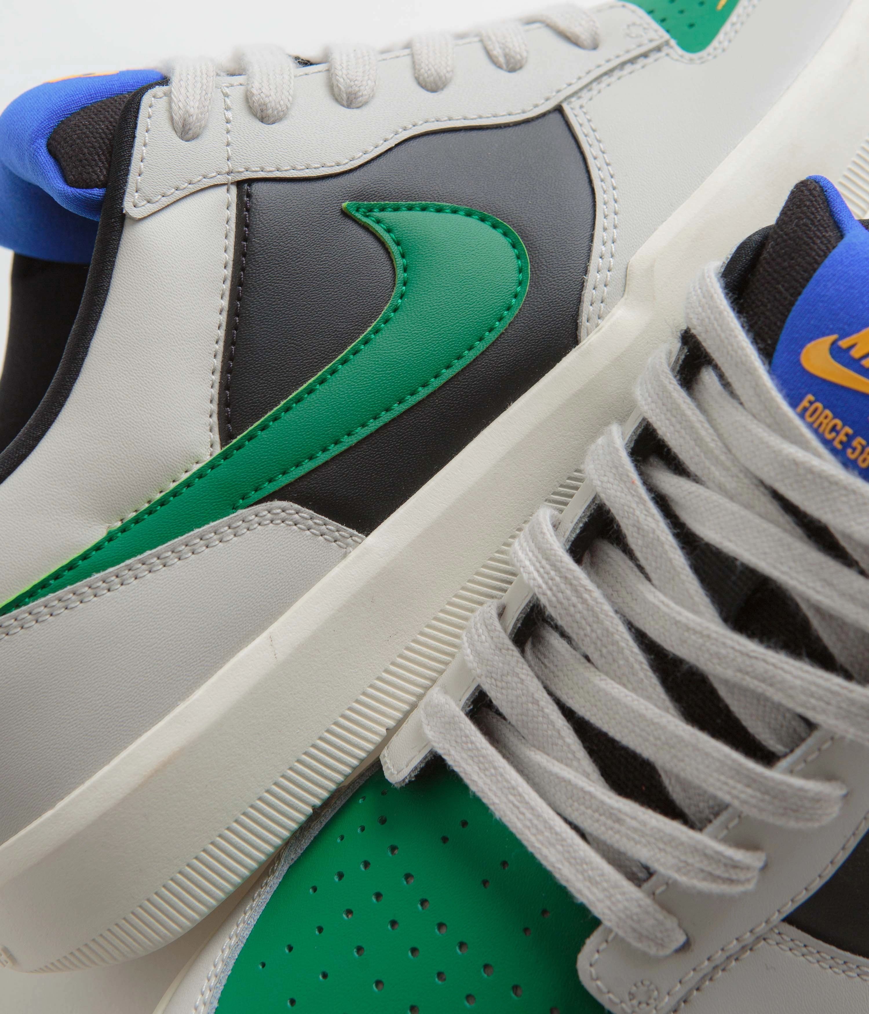 Japanese Asics Shoes Nike SB Force 58 Premium Shoes - Light Bone / Malachite - Black - Sail