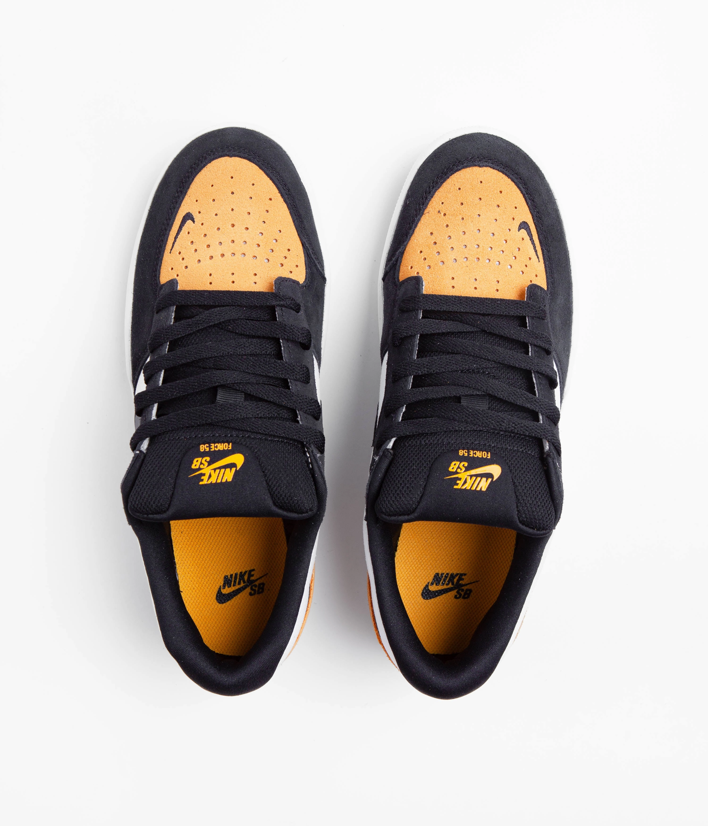 Nike SB Force 58 Shoes - University Gold / Black - White Best Asics Running Shoes Long Distance
