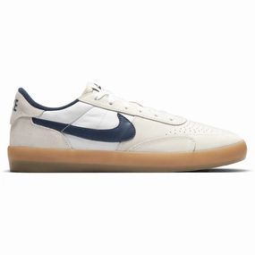 Nike SB Heritage Vulc Shoes - Summit White / Navy - White - Gum Light Brown Asics Shoes For Plantar Fasciitis