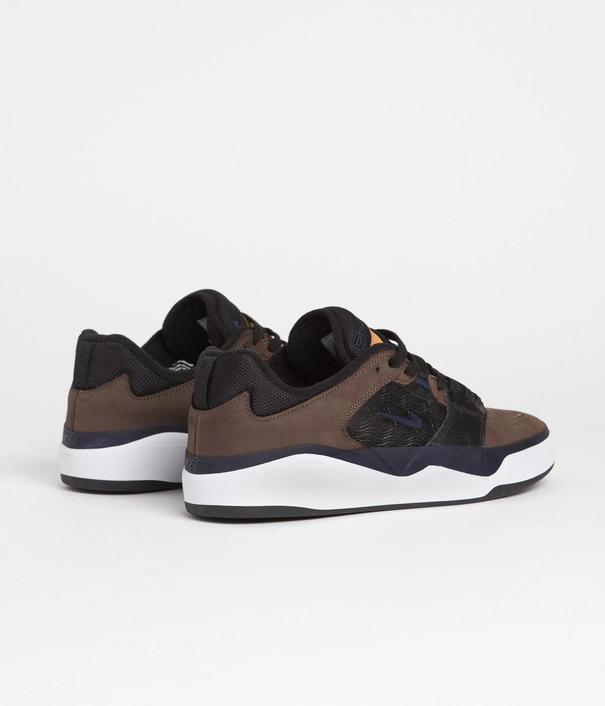 Best Asic Running Shoe Nike SB Ishod Premium Shoes - Baroque Brown / Obsidian - Black