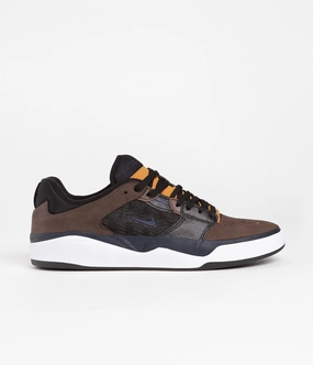 Nike SB Ishod Premium Shoes - Baroque Brown / Obsidian - Black Asics Gel Fortitude 7 Running Shoe
