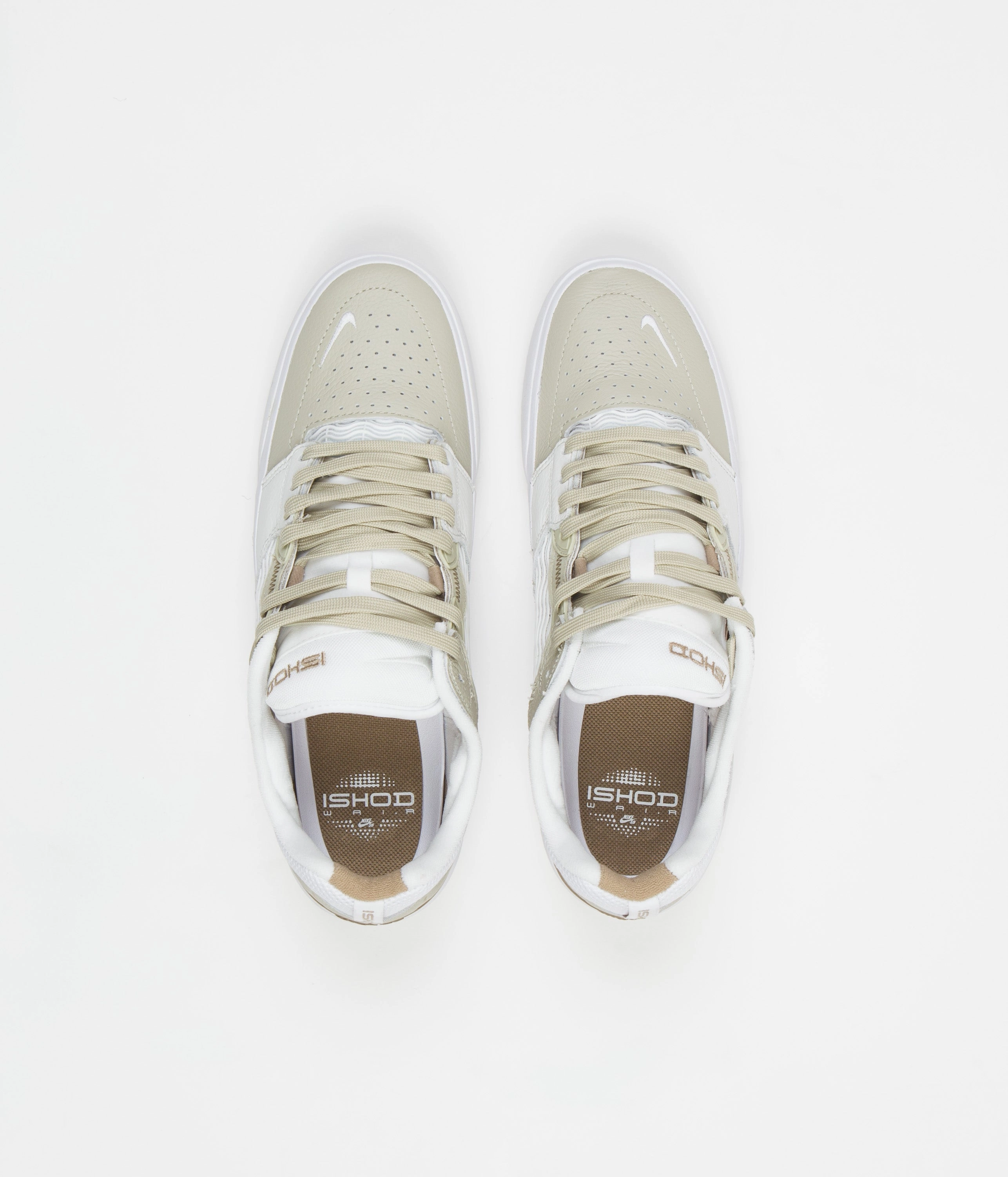 Nike SB Ishod Premium Shoes - Light Stone / Khaki - Summit White - White Affordable Asics Shoes