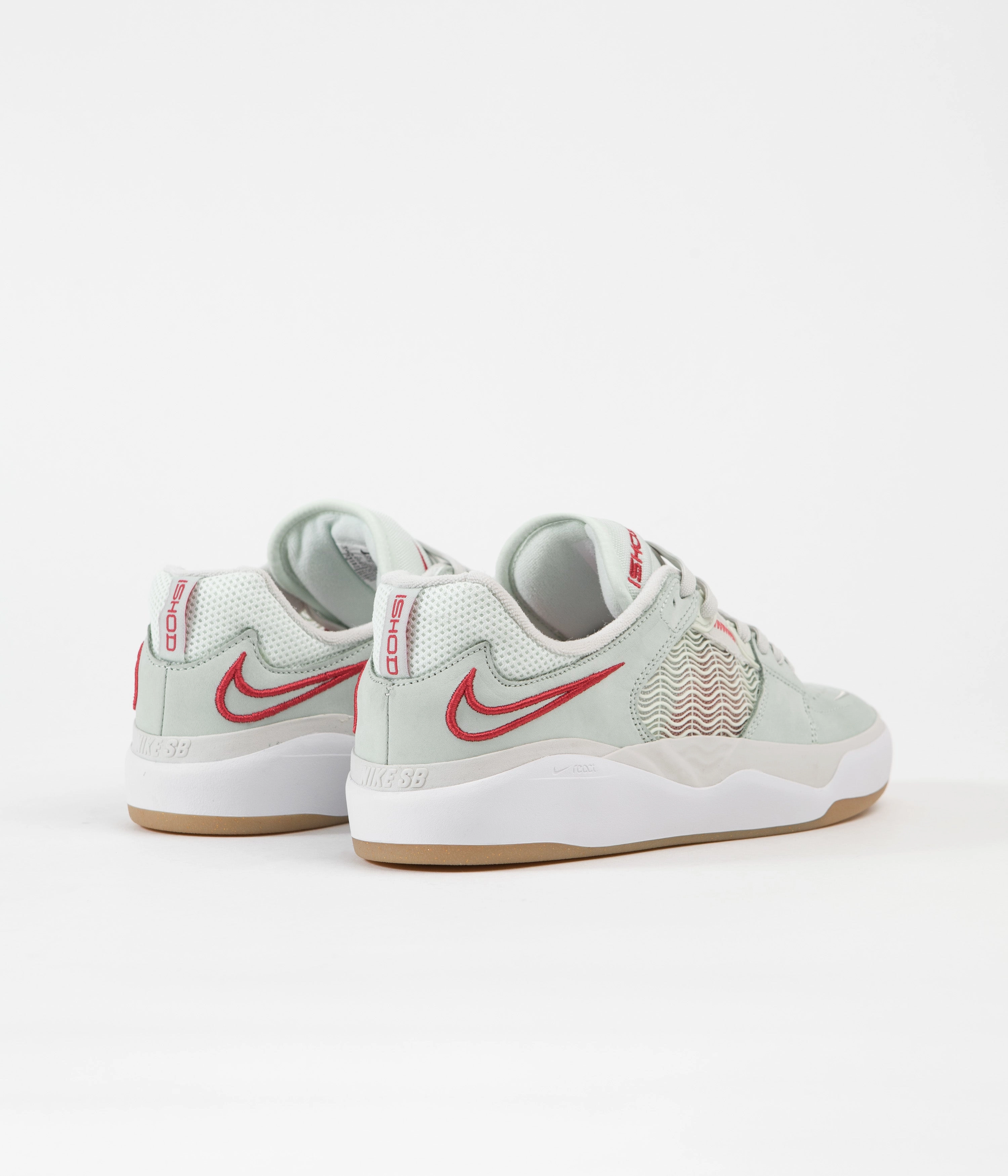 Nike SB Ishod Premium Shoes - Seafoam / University Red - Barely Green Asics Pro Running Shoes