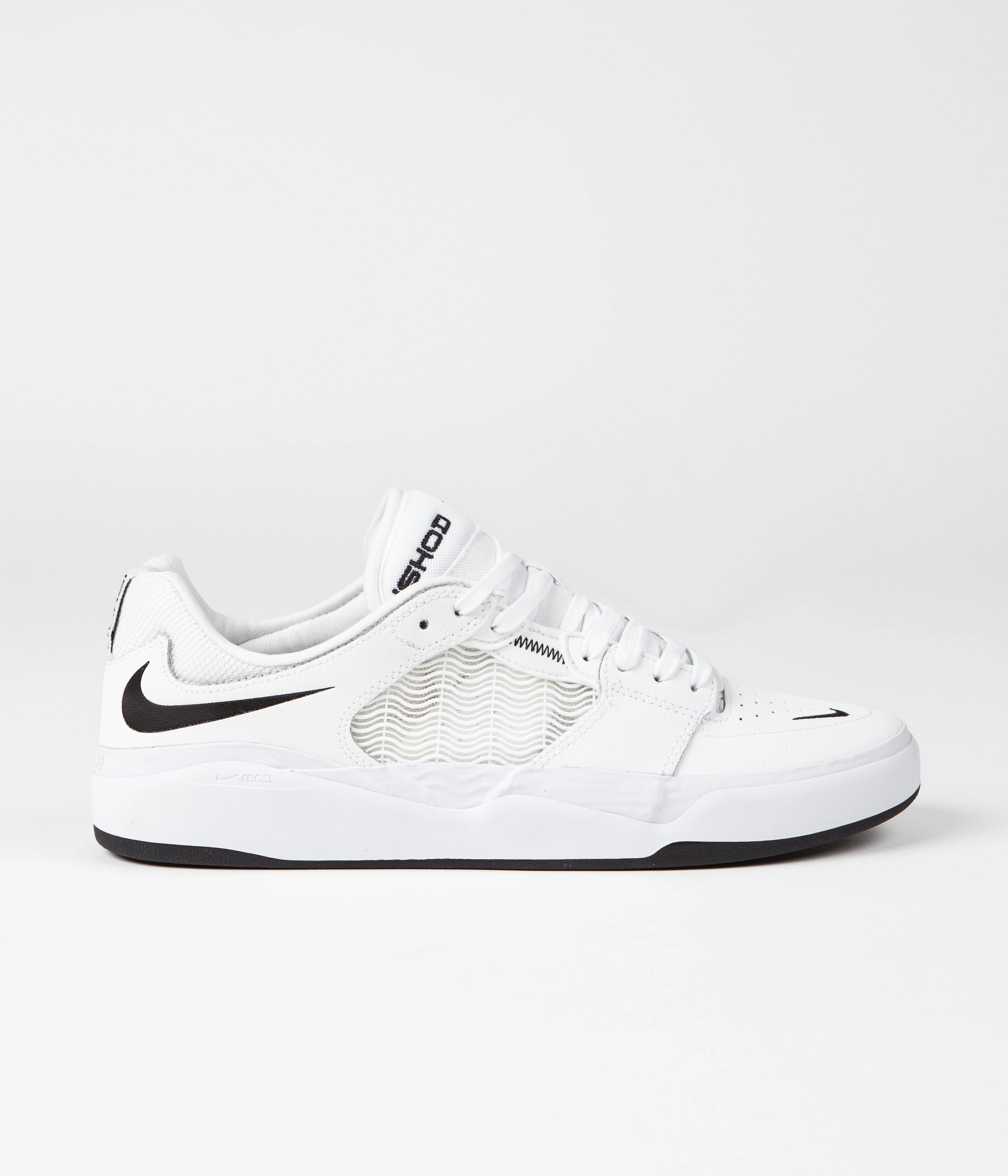 Nike SB Ishod Premium Shoes - White / Black - White - Black Asics Best Cushioning Shoes