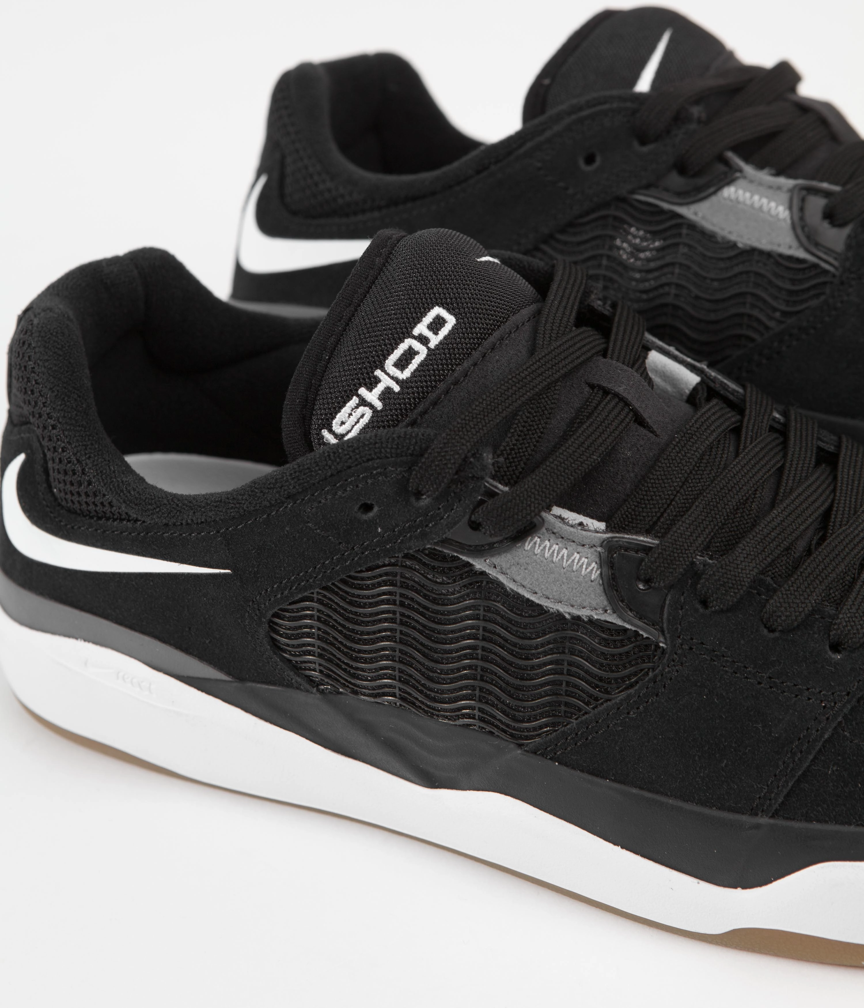 Asics Running Shoes 2017 Nike SB Ishod Shoes - Black / White - Dark Grey - Black