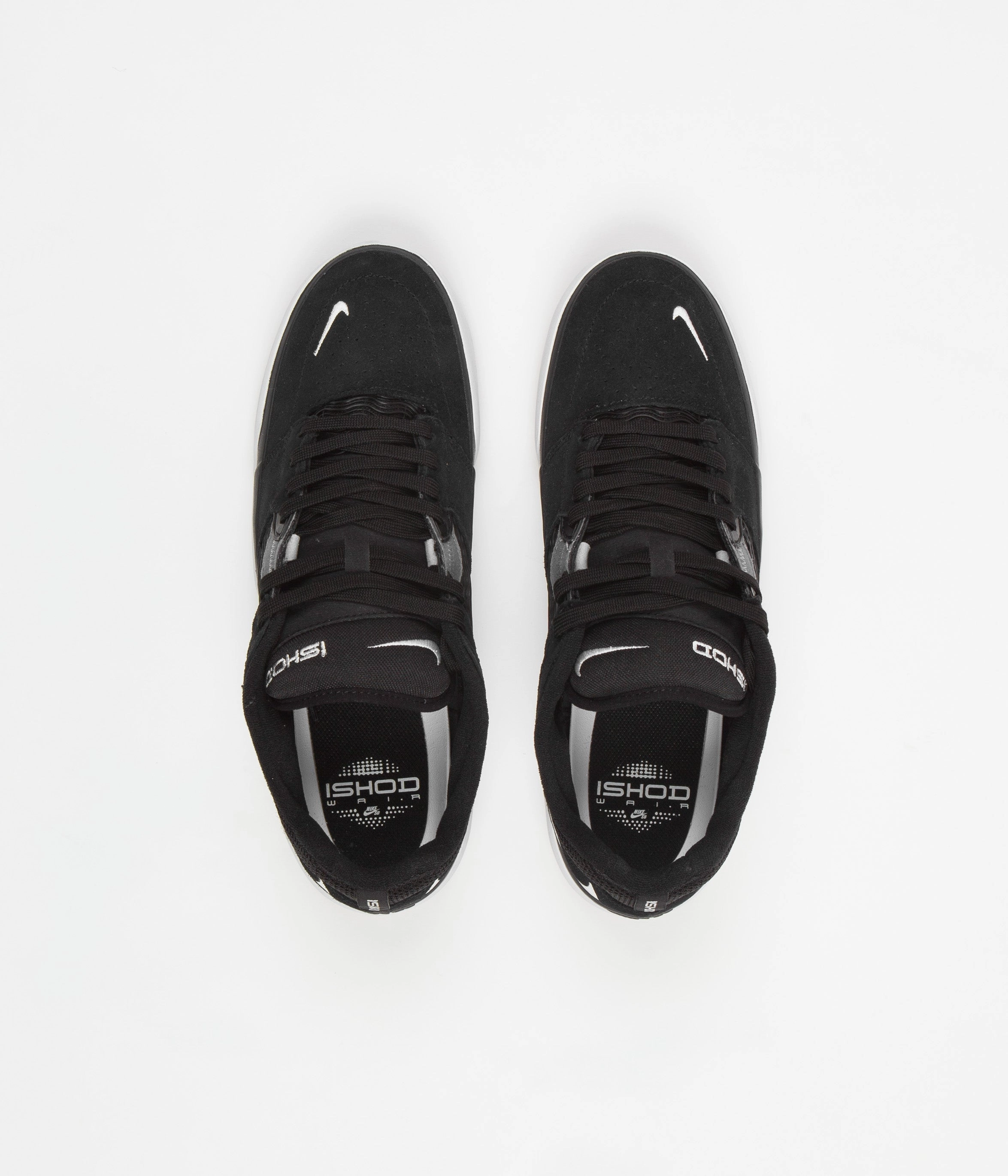 Nike SB Ishod Shoes - Black / White - Dark Grey - Black Shoes Asics Usa