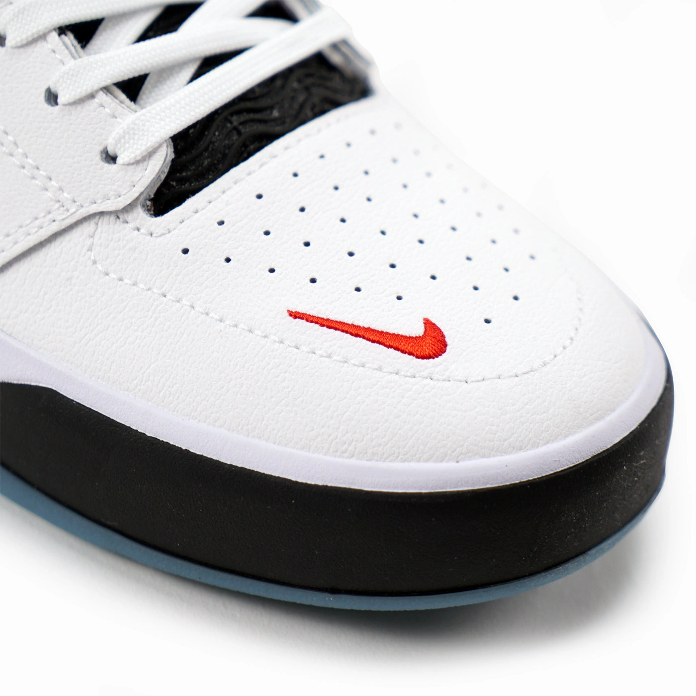 Asics Shoes For Fencing Nike SB Ishod Wair Premium Shoes - White / Black - University Red - Black