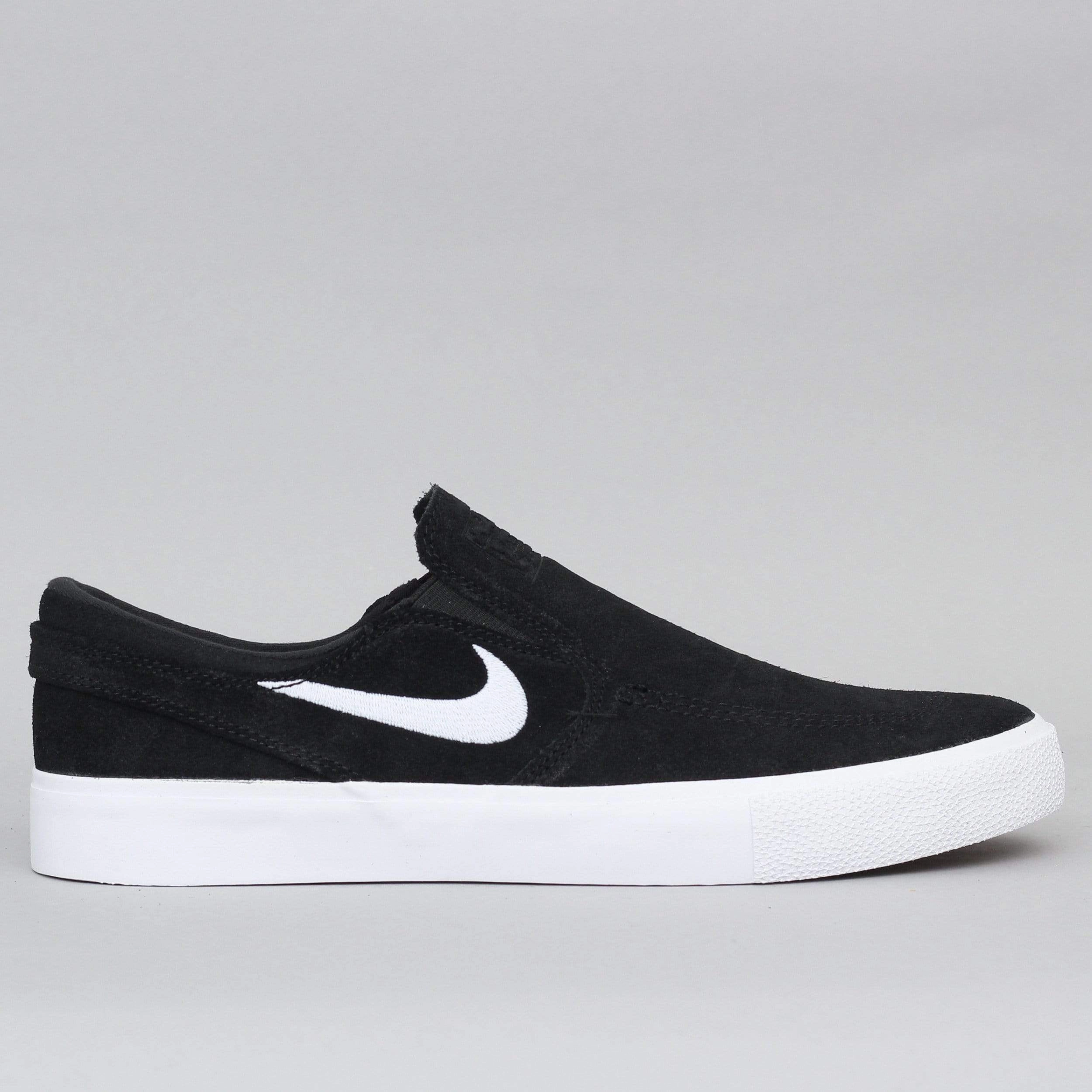 Nike SB Janoski Slip RM Shoes Black / White - White Asics Uk Running Shoes