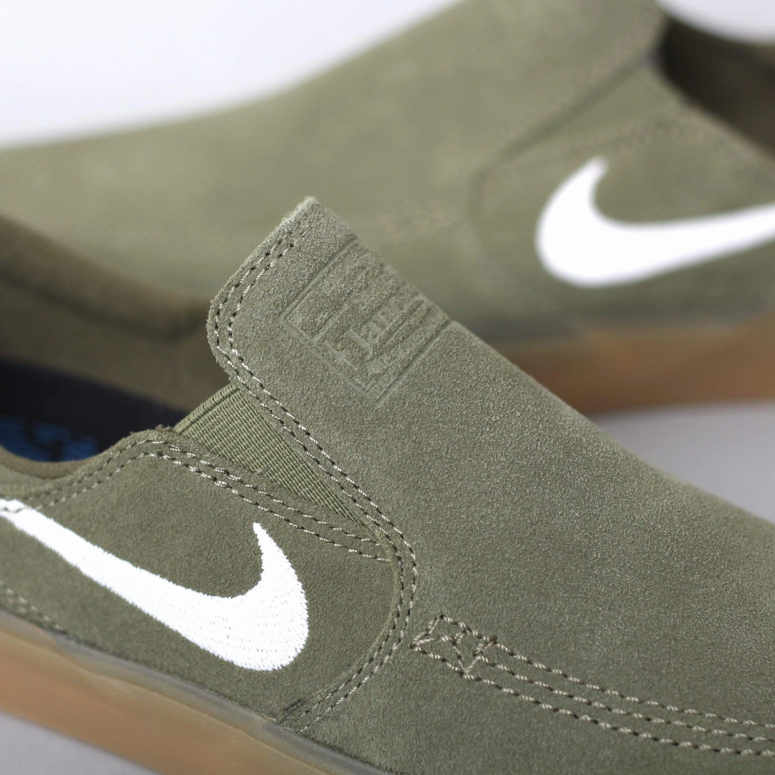 Nike SB Janoski Slip RM Shoes Medium Olive / White Gel Kayano 24 Running Shoe Asics