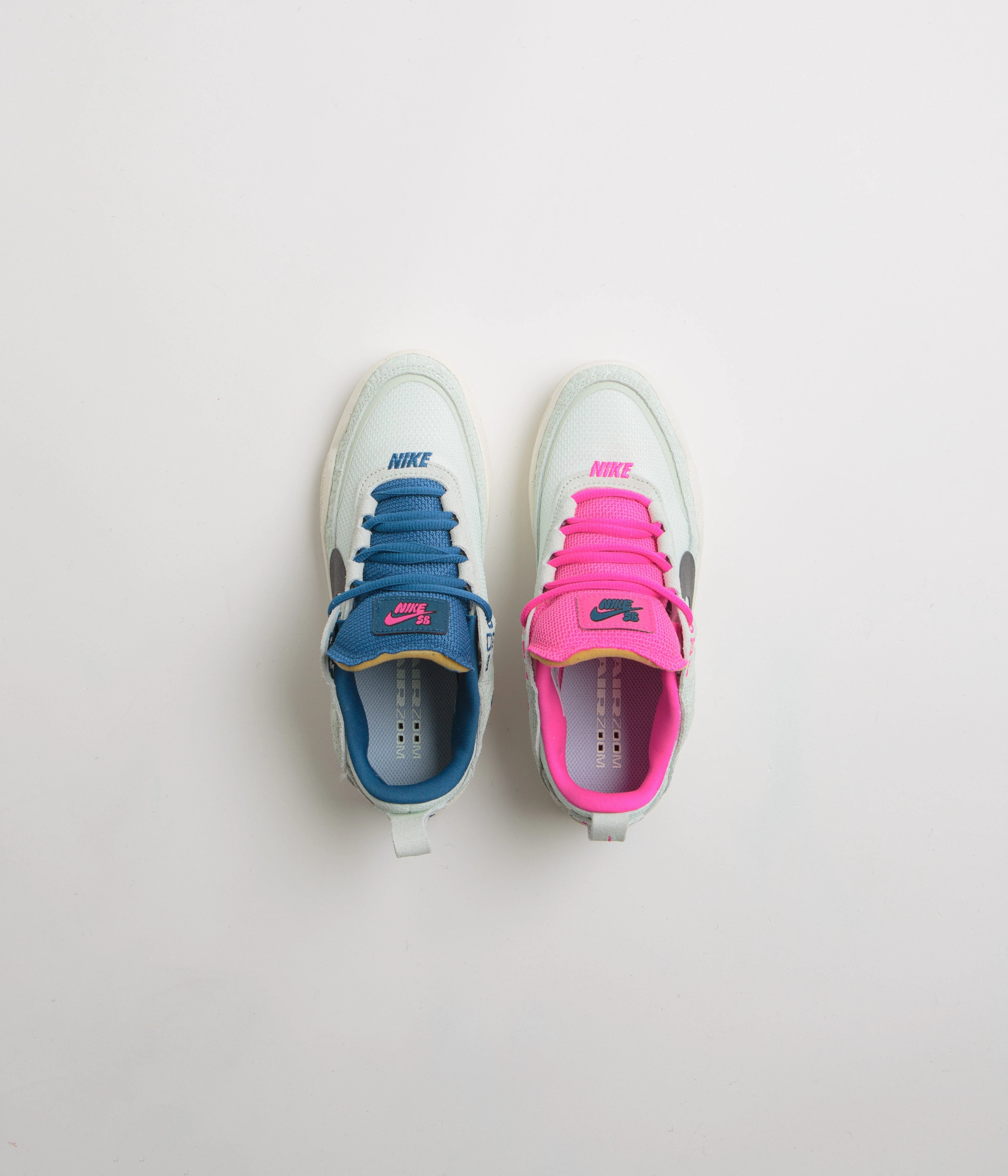 Asics Drop Nike SB Kids Day One Shoes - Sail / Black - Barely Green - Fierce Pink