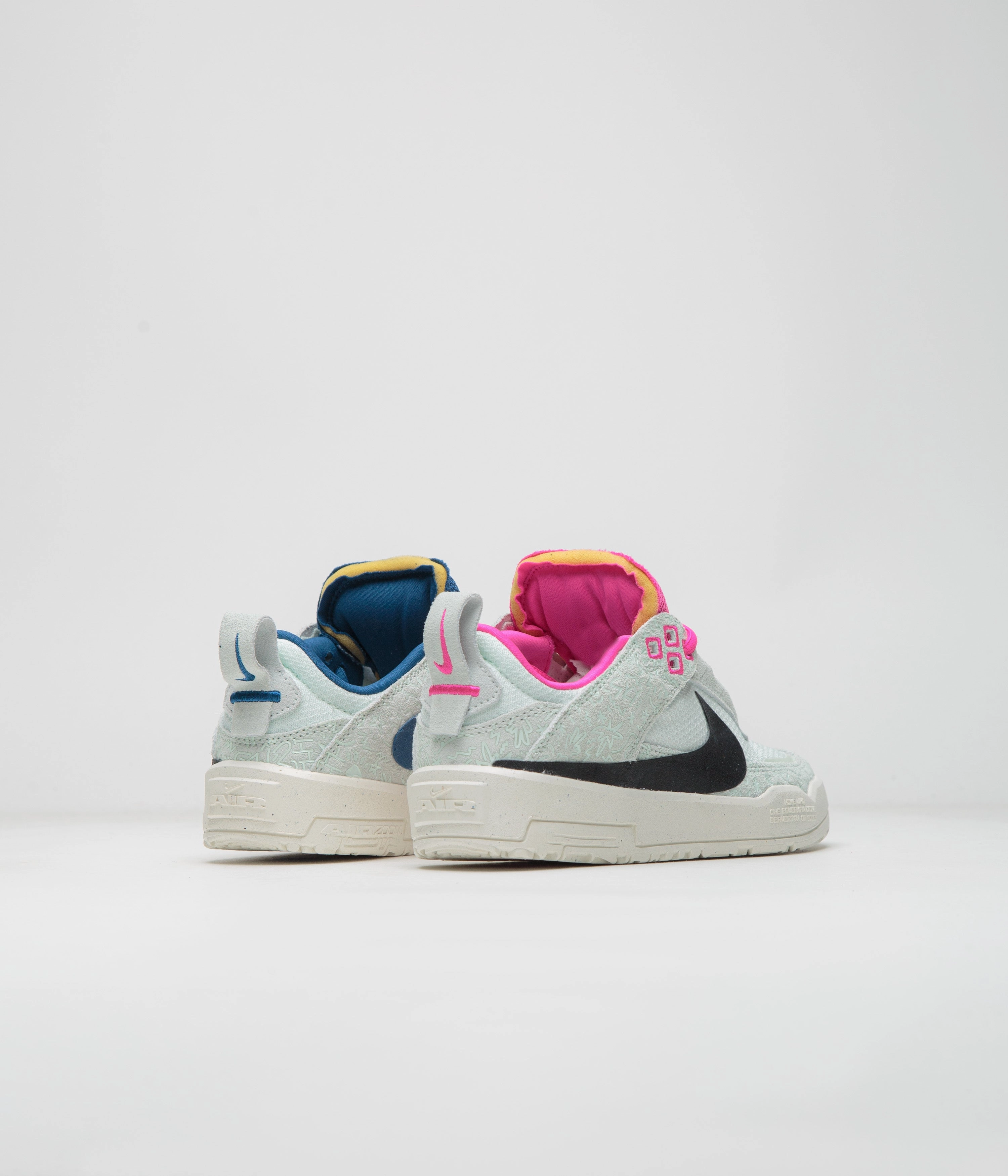 Asics Running Shoes For Sale Nike SB Kids Day One Shoes - Sail / Black - Barely Green - Fierce Pink