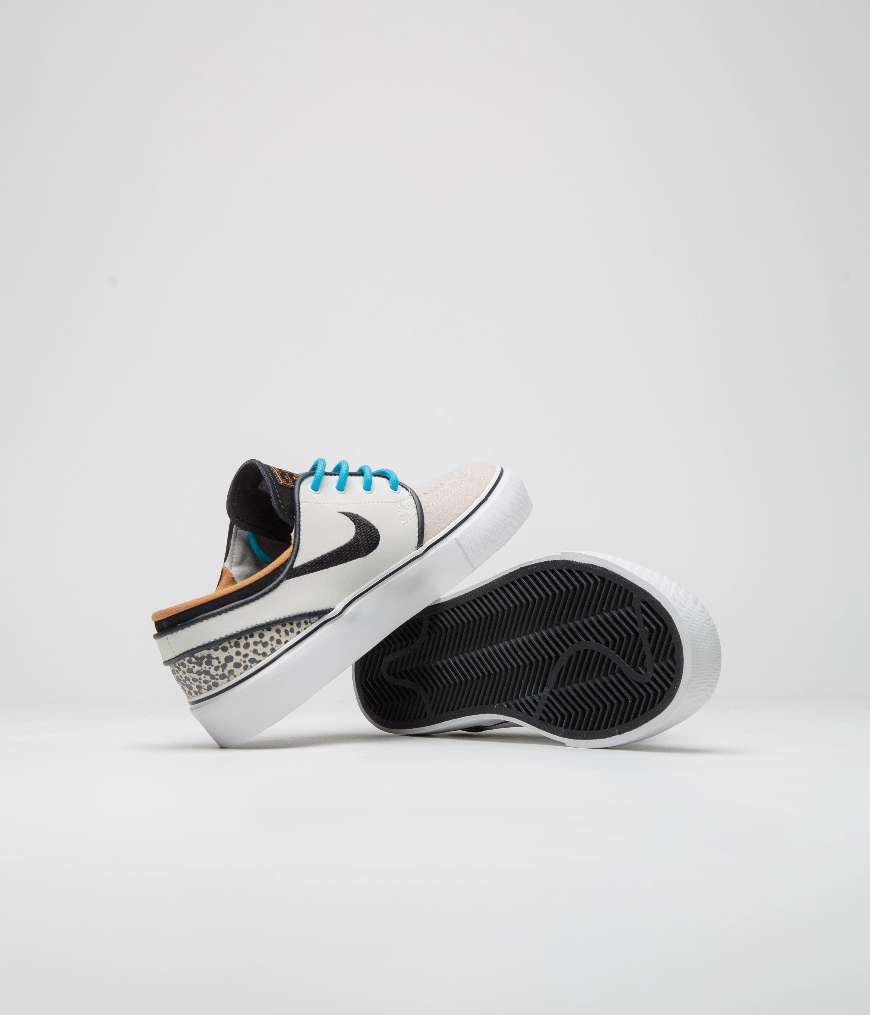 Asics 1990 Shoes Nike SB Kids Janoski Electric Shoes - Phantom / Black - Black - Monarch