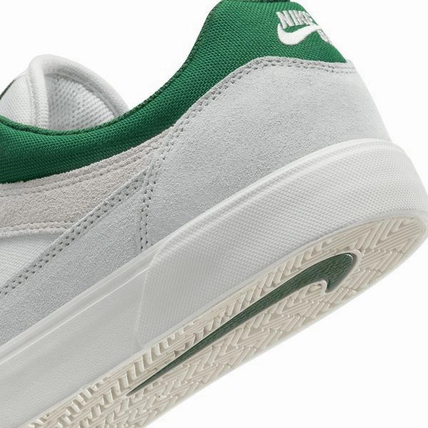 Asics Summer Shoes Nike SB Malor Skate Shoes Platinum Tint - Fir - Wolf Grey - Summit White