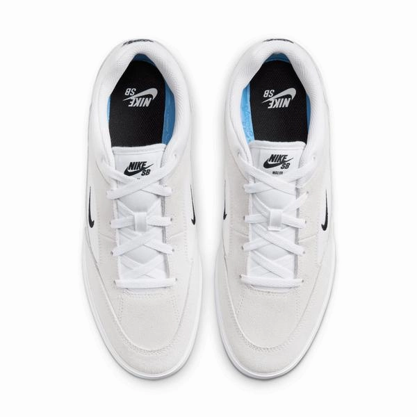 Nike SB Malor Skate Shoes White - Black - Summit White - Gum Light Brown Asics Tennis Shoes Gel-resolution 7