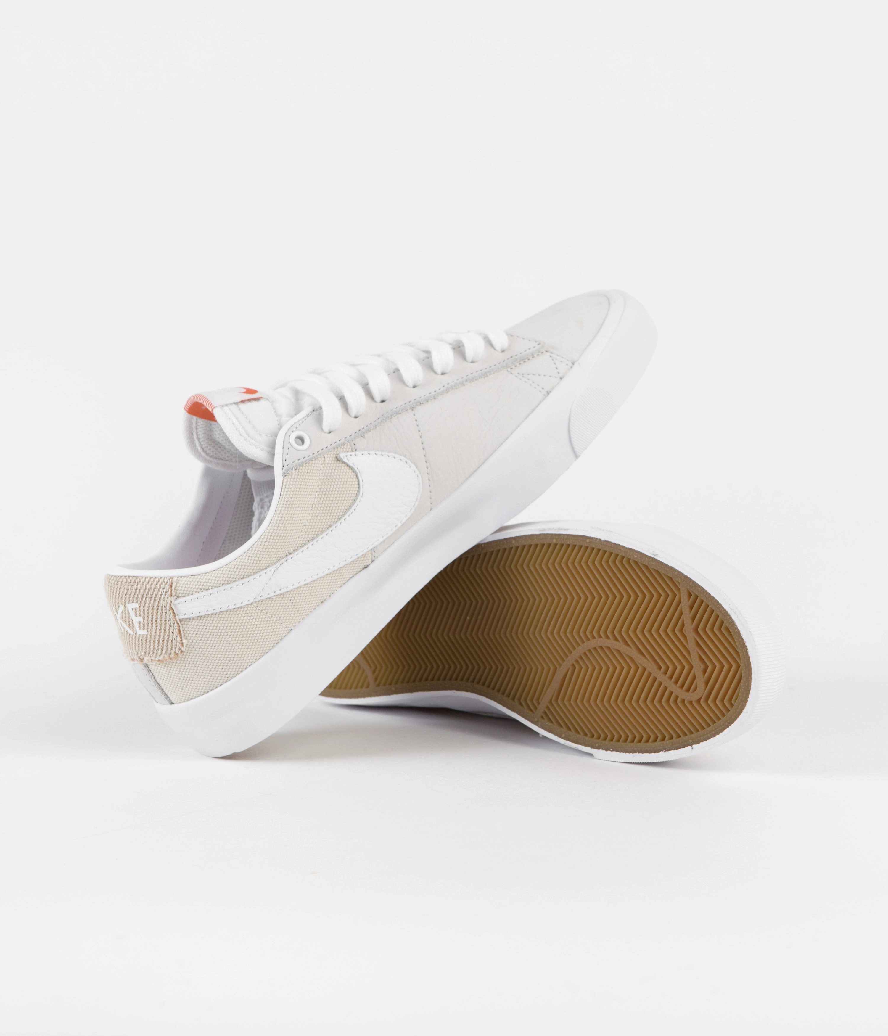 Asics Shoes Gel Contend 5 Nike SB Orange Label Blazer Low Pro GT Shoes - White / White - White - Summit White