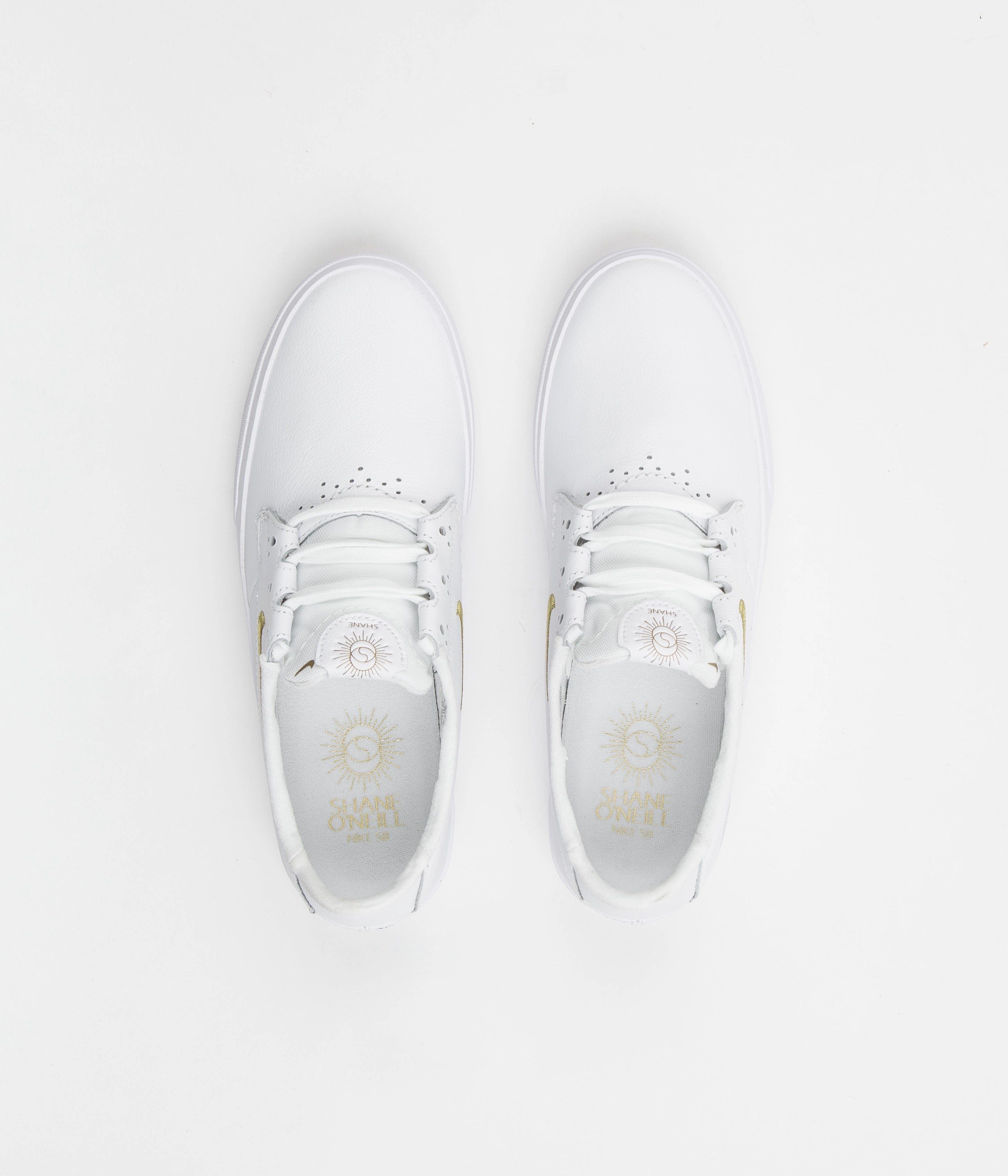 Nike SB Shane Premium Shoes - White / Metallic Gold - White - White Asics Shoes Pune