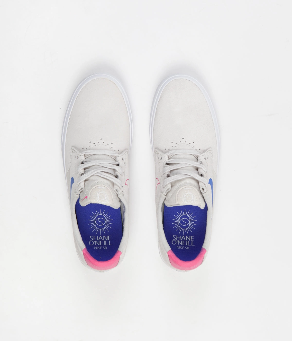 Nike SB Shane Shoes - Summit White / Racer Blue - Pink Blast Asics Solution Swift Ff 2 Tennis Shoe Sneaker