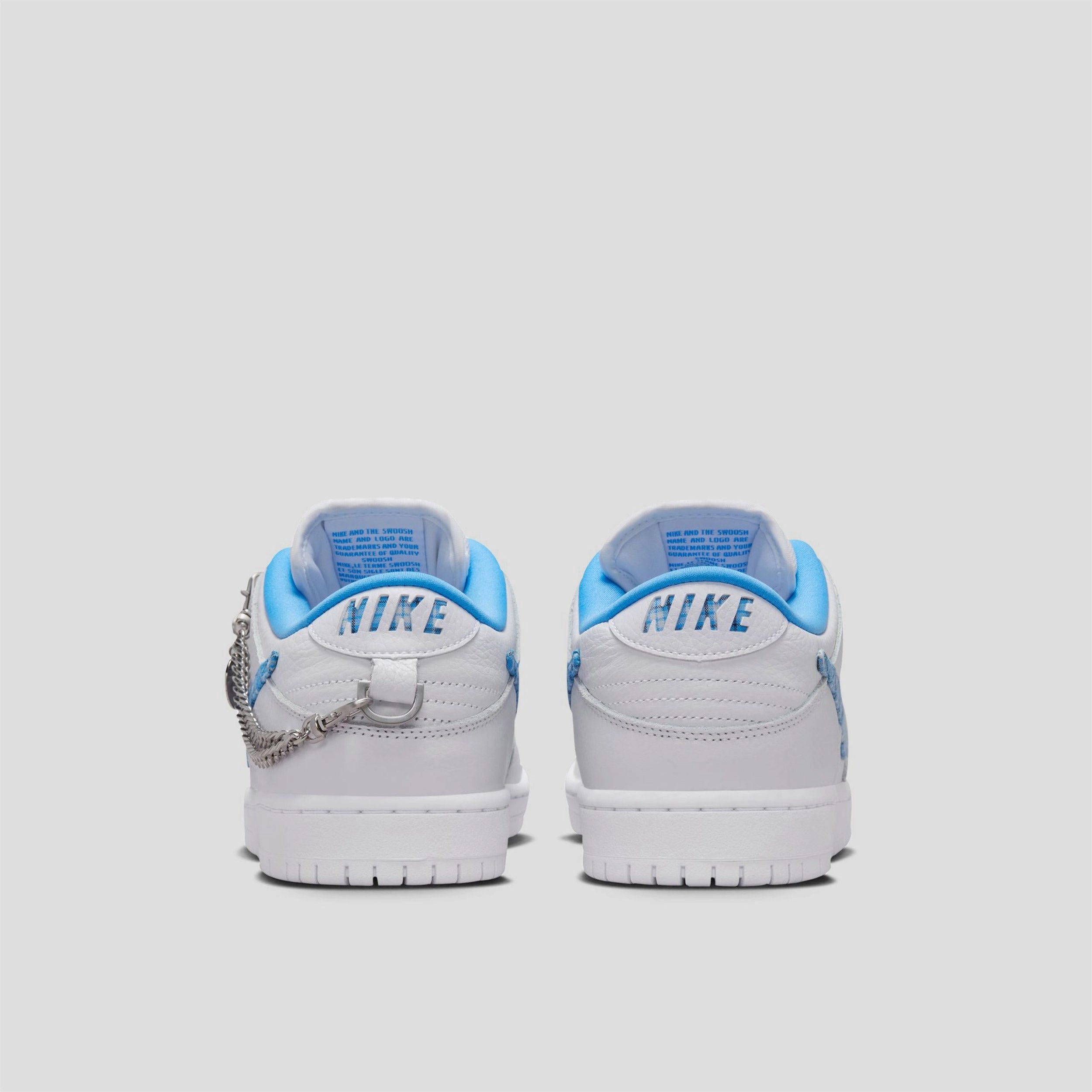 Asics Running Shoes And Apparel Nike SB X Nicole Hause Dunk Low Pro Skate Shoes White / University Blue