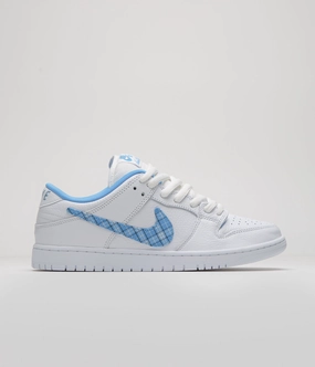 Nike SB x Nicole Hause Dunk Low Shoes - White / University Blue / White / Midnight Navy / Pure Platinum Asics Shoe Sales